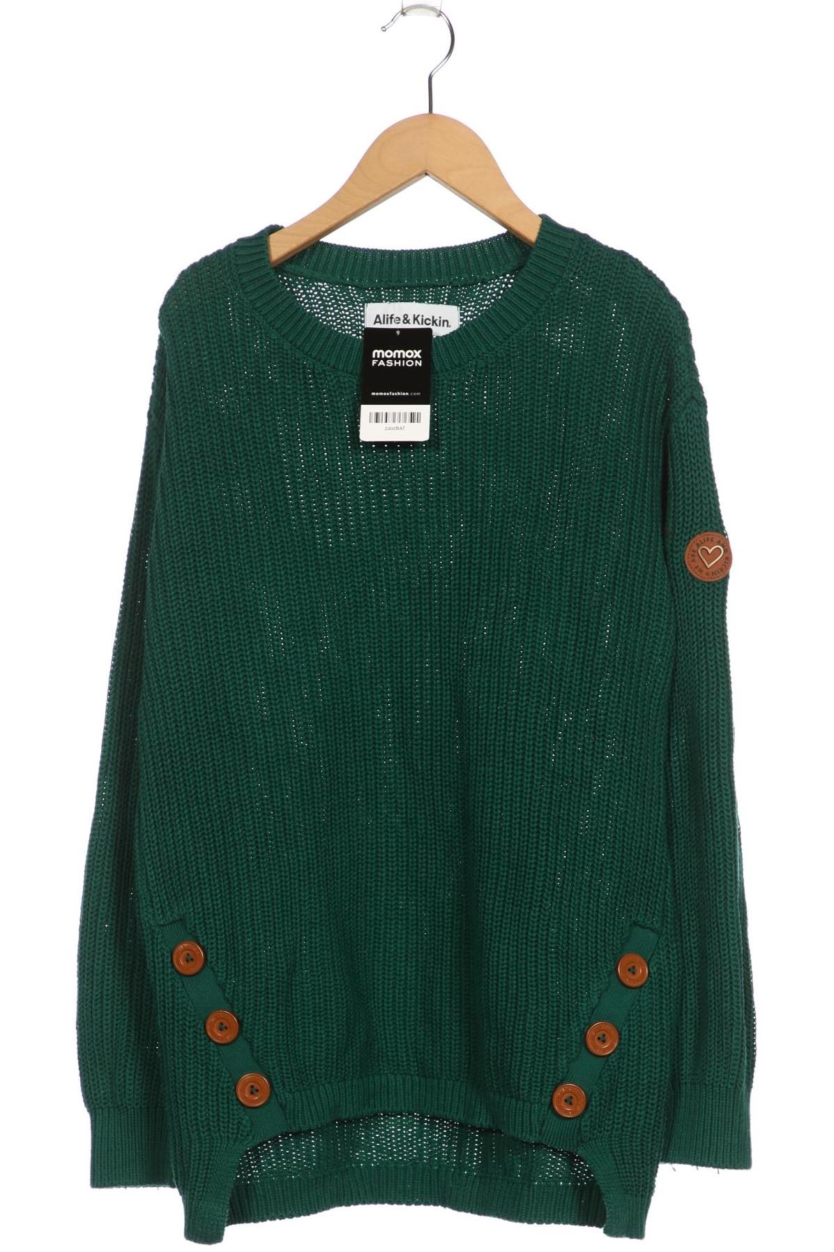 

Alife & Kickin Damen Pullover, grün, Gr. 36