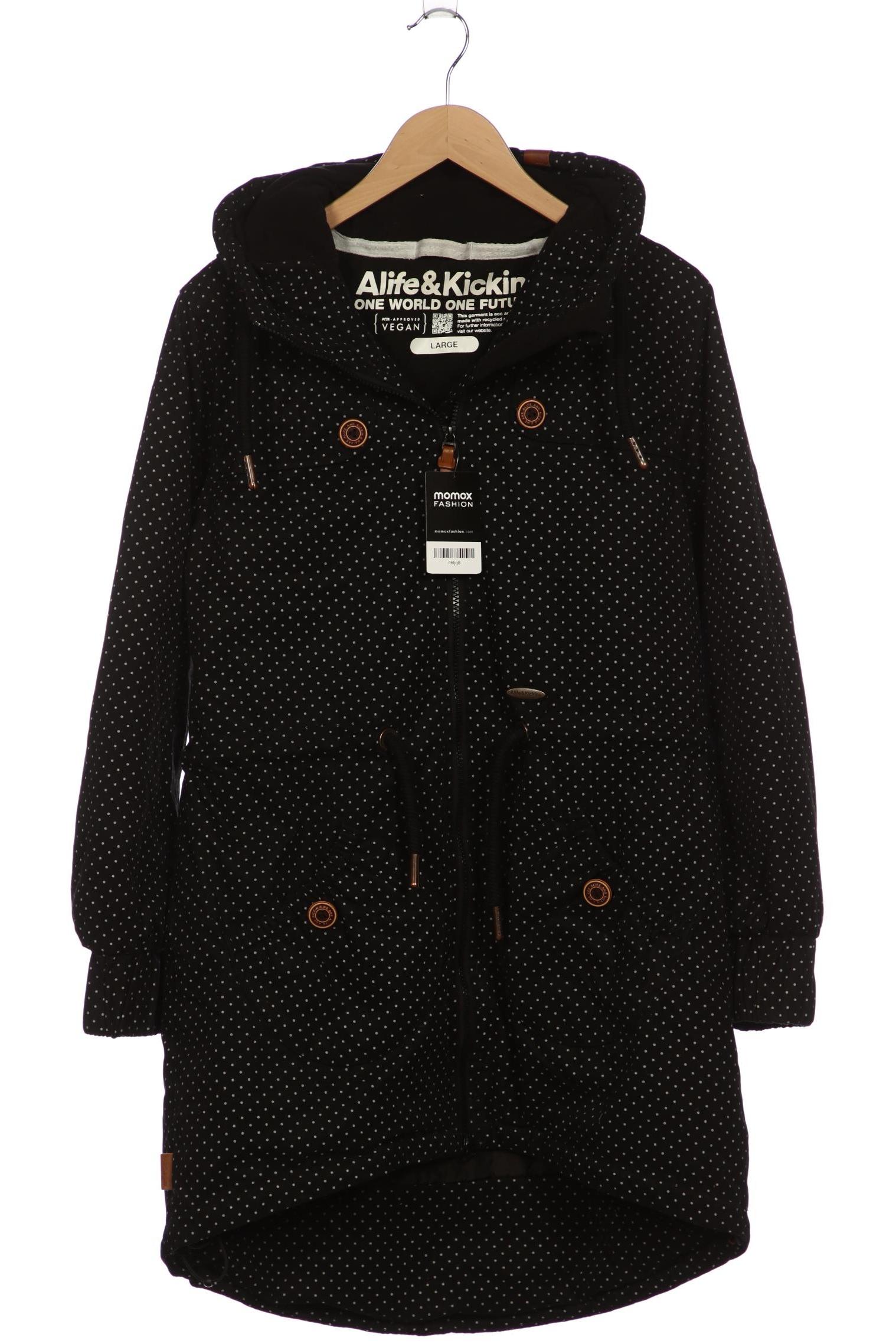 

Alife & Kickin Damen Mantel, schwarz, Gr. 42