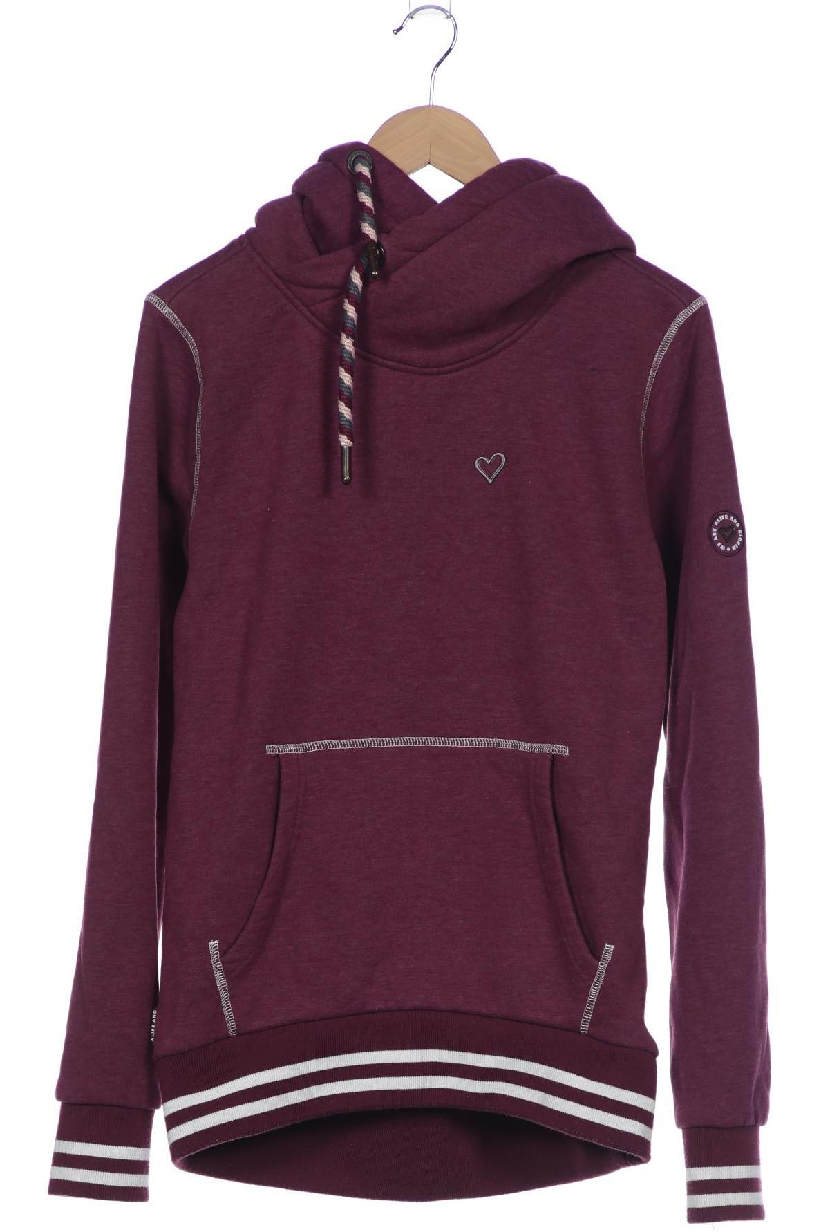 

Alife & Kickin Damen Kapuzenpullover, bordeaux, Gr. 44