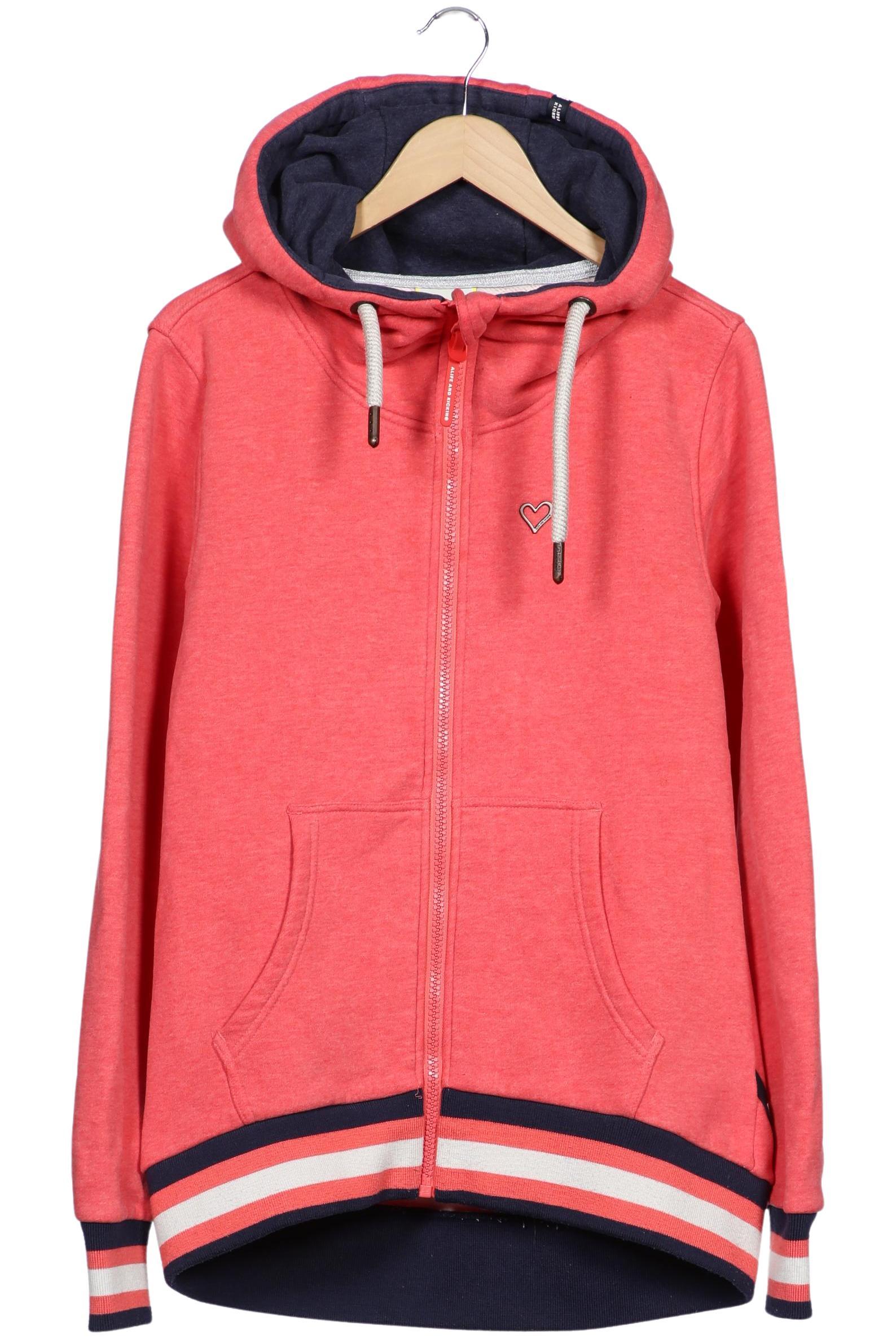 

Alife & Kickin Damen Kapuzenpullover, pink, Gr. 44