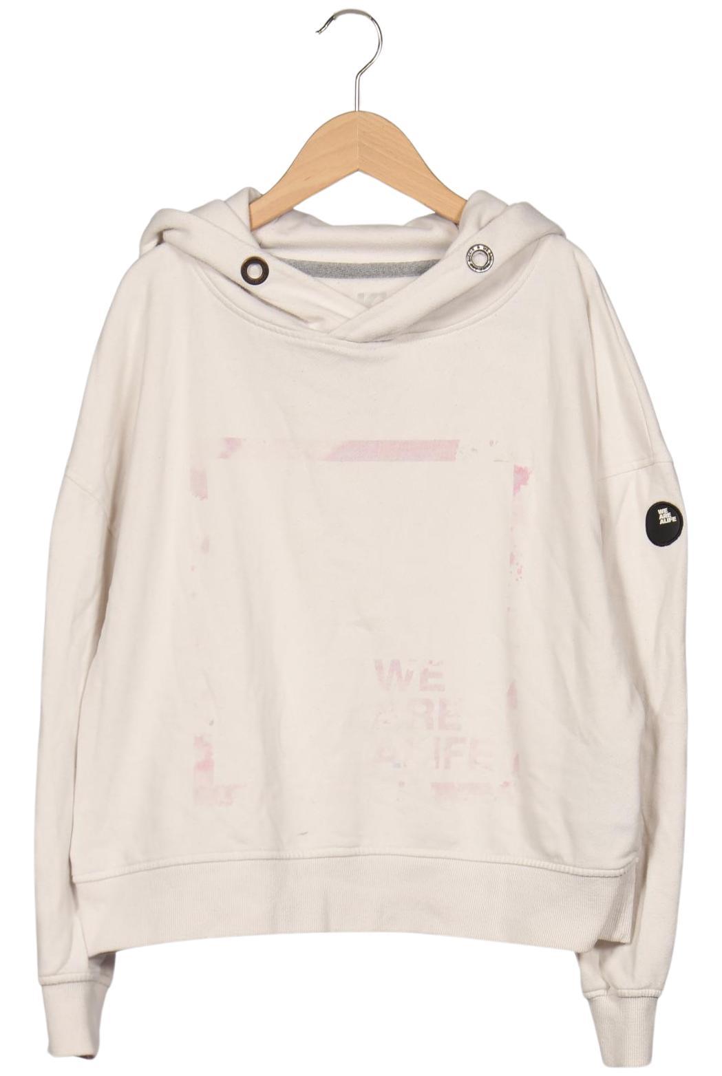 

Alife & Kickin Damen Kapuzenpullover, weiß, Gr. 36