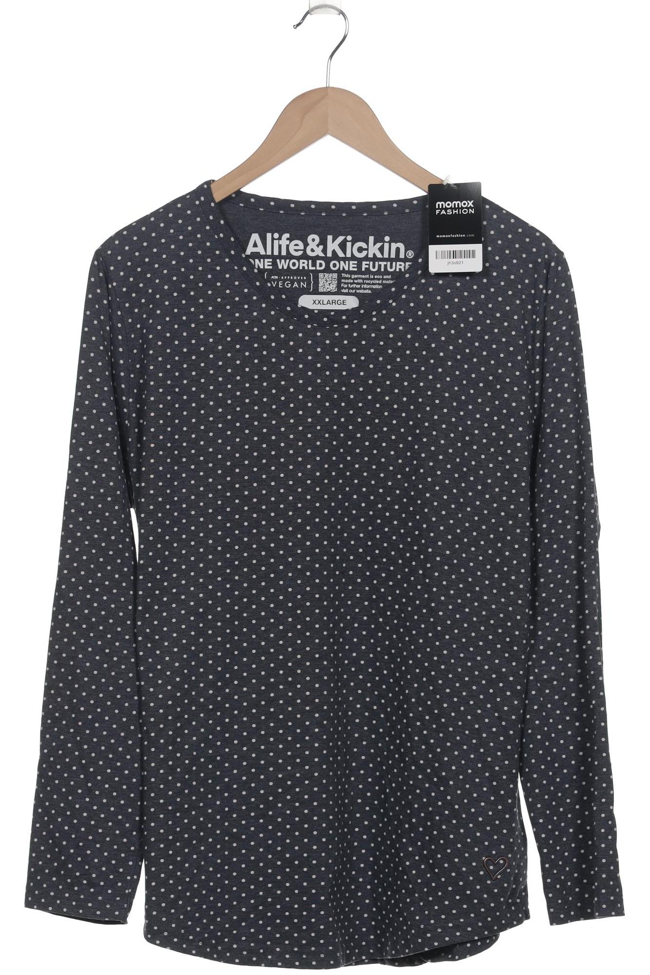 

Alife & Kickin Damen Langarmshirt, grau, Gr. 46