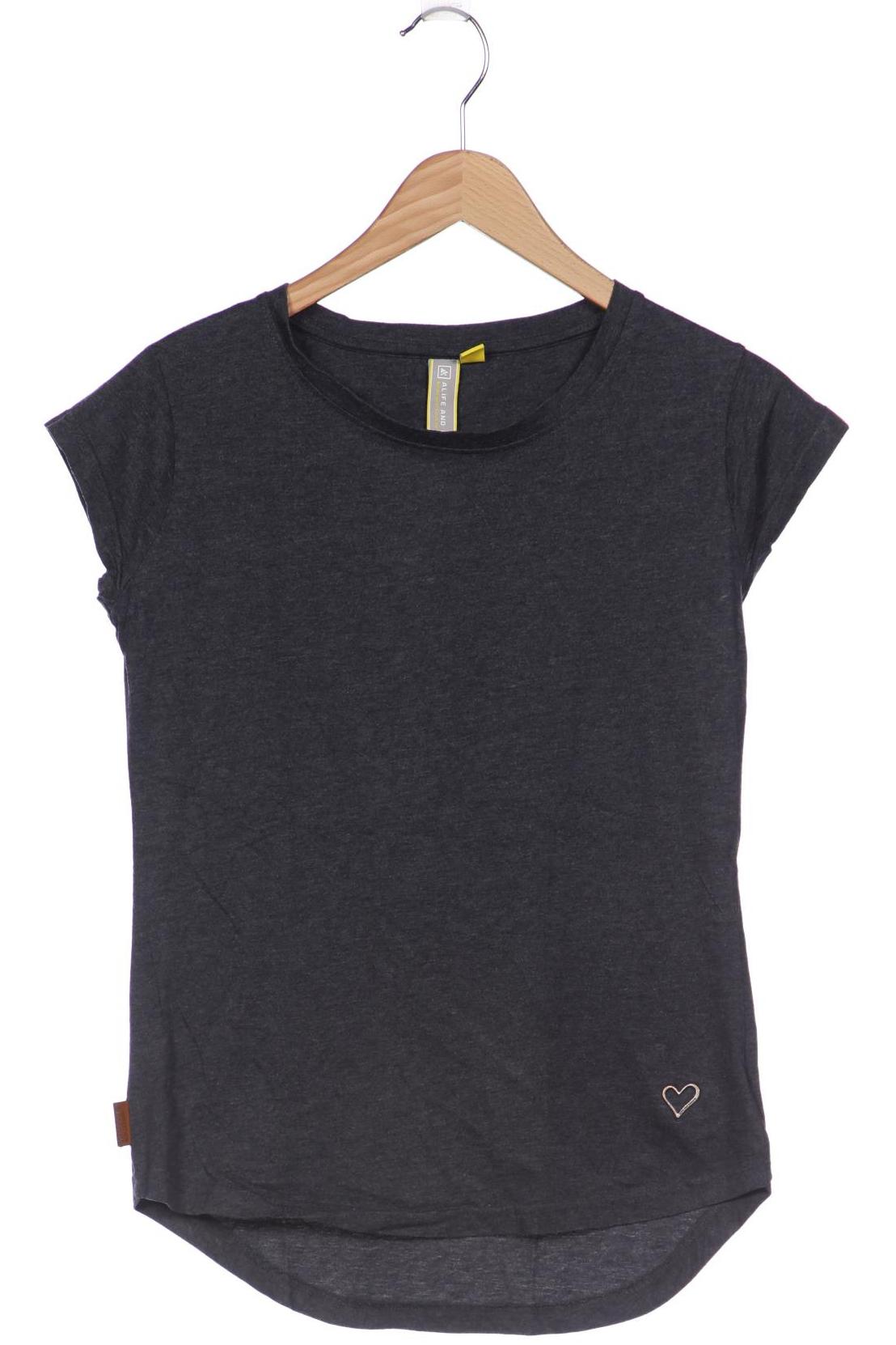 

Alife & Kickin Damen T-Shirt, grau, Gr. 34