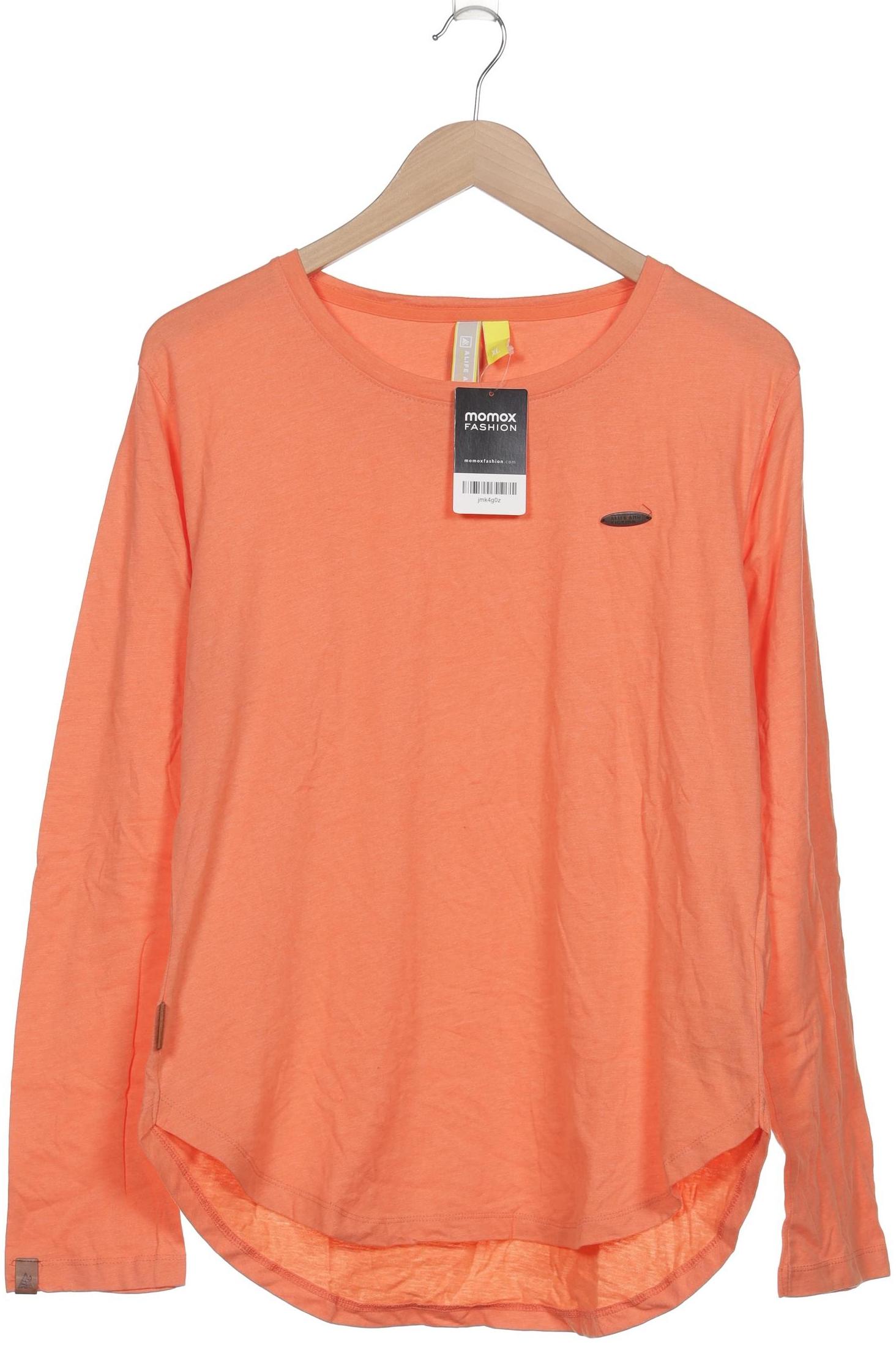 

Alife & Kickin Damen Langarmshirt, orange, Gr. 44