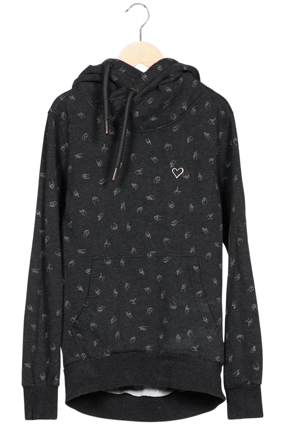 

Alife & Kickin Damen Kapuzenpullover, grau, Gr. 36