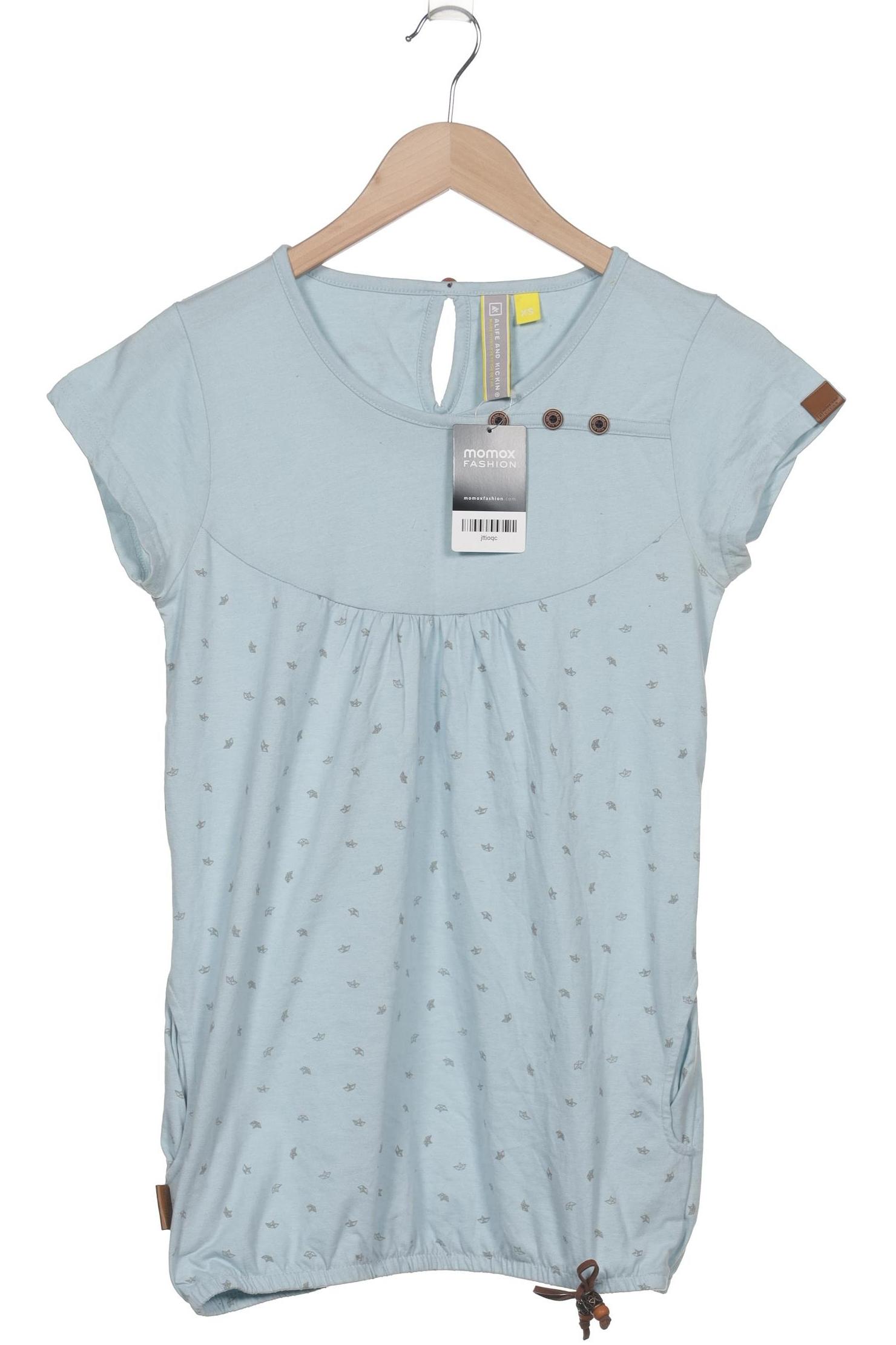 

Alife & Kickin Damen T-Shirt, hellblau, Gr. 34