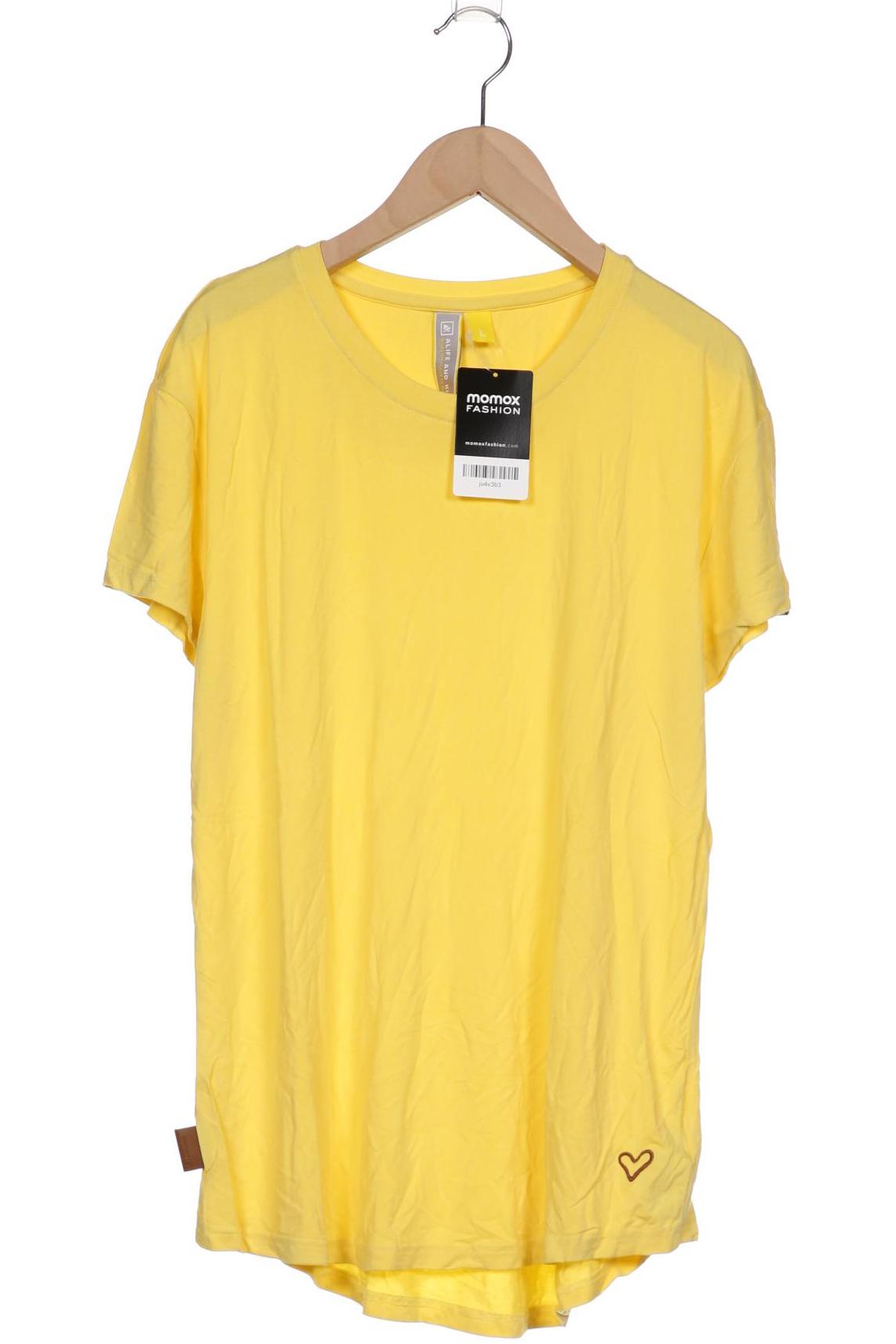 

Alife & Kickin Damen T-Shirt, gelb