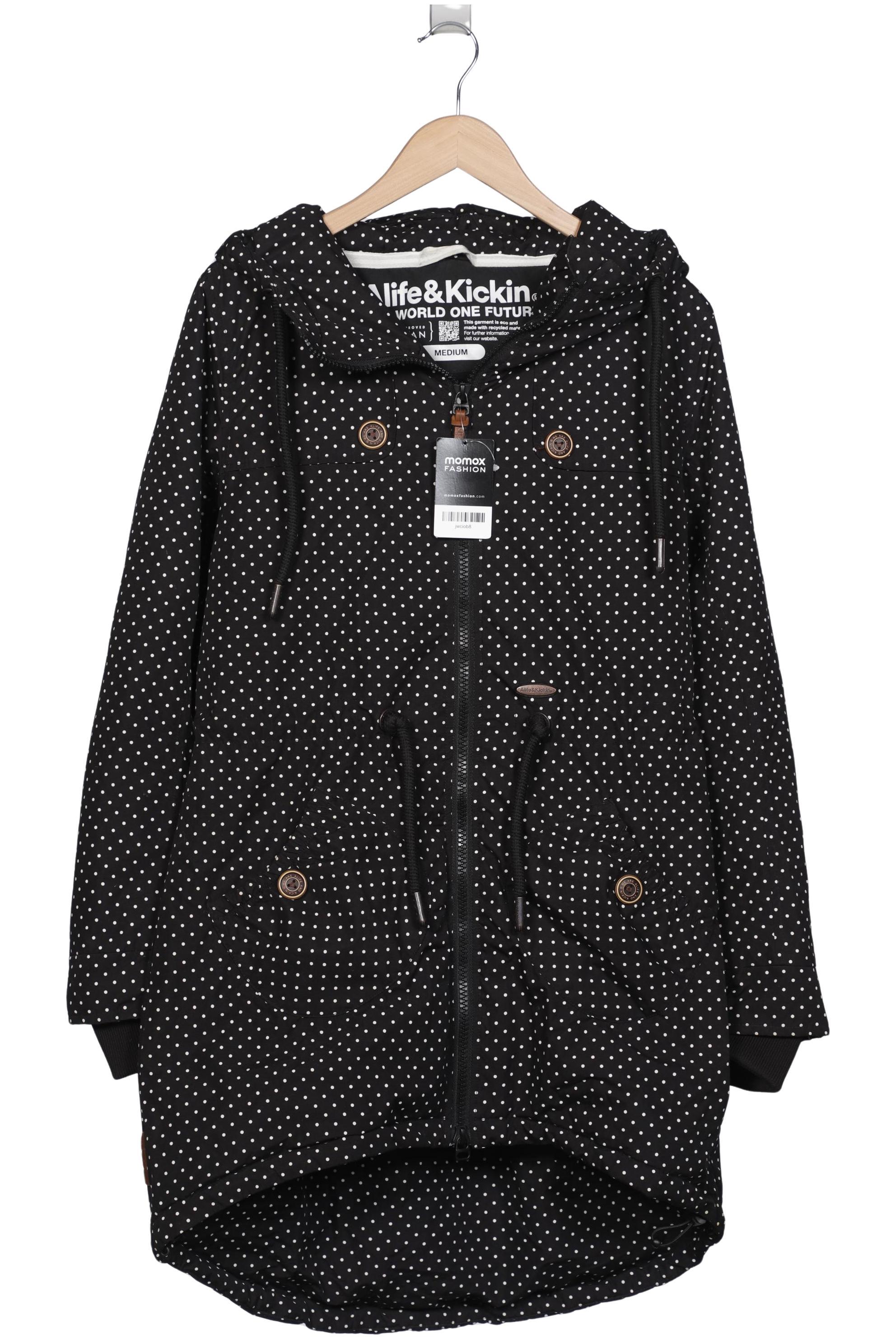

Alife & Kickin Damen Mantel, schwarz, Gr. 38