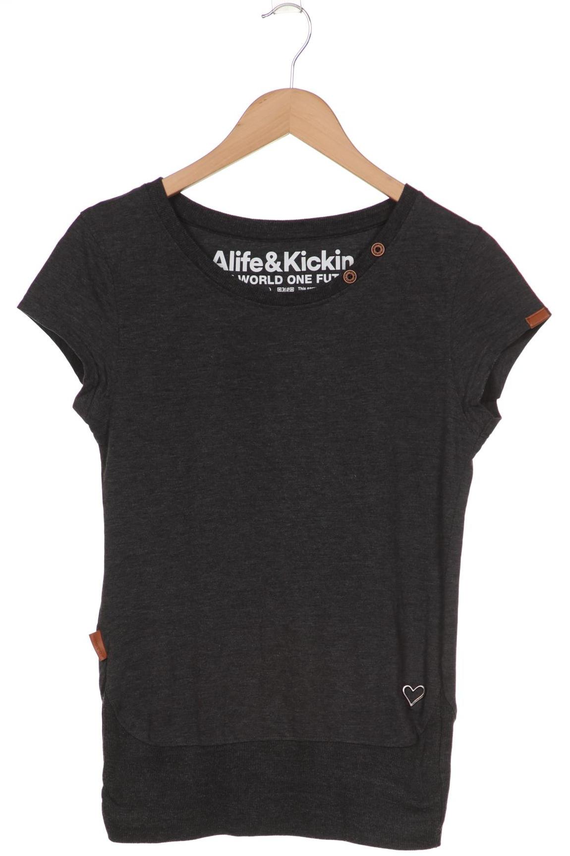 

Alife & Kickin Damen T-Shirt, grau, Gr. 36