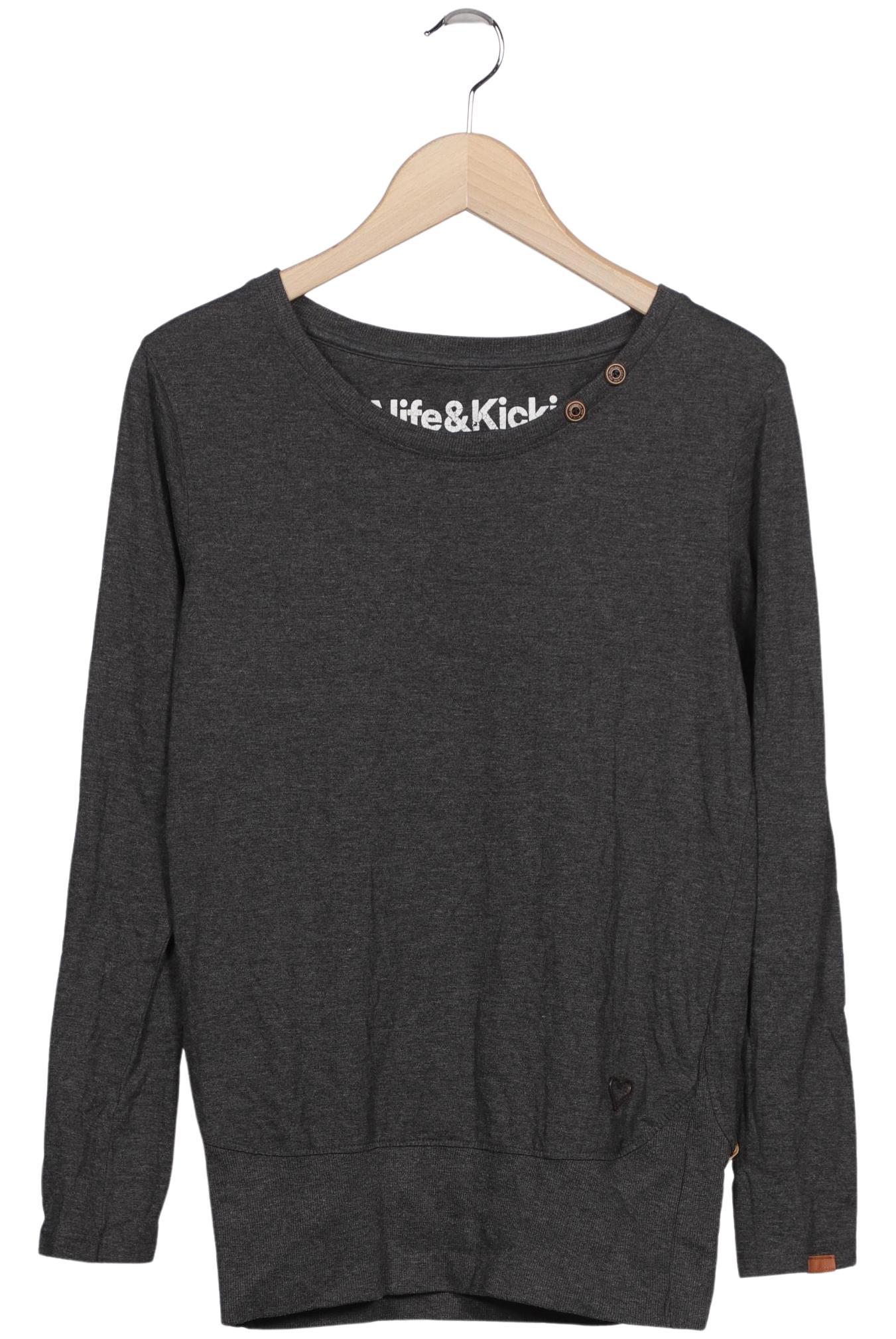 

Alife & Kickin Damen Pullover, grau, Gr. 38