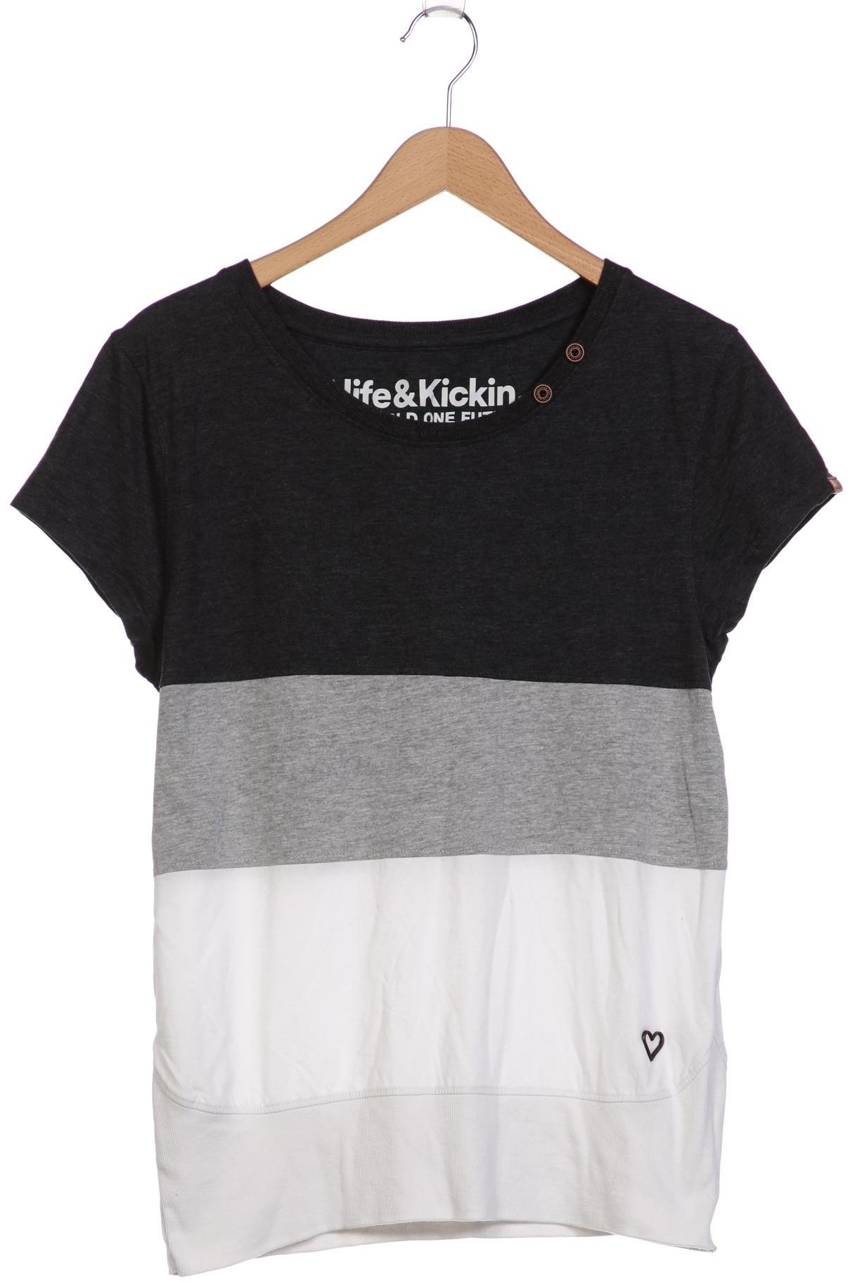 

Alife & Kickin Damen T-Shirt, grau, Gr. 44