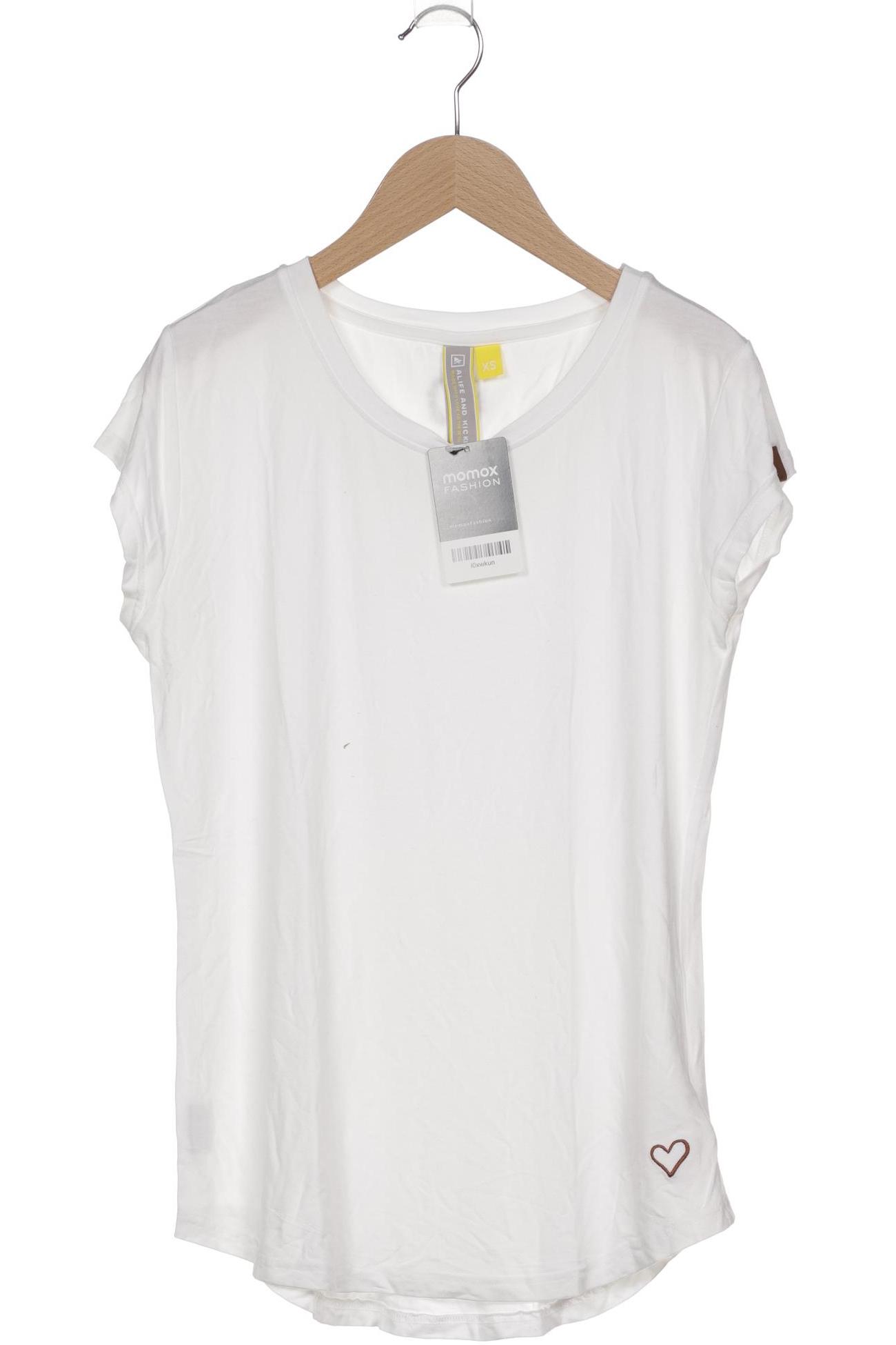 

Alife & Kickin Damen T-Shirt, weiß, Gr. 34