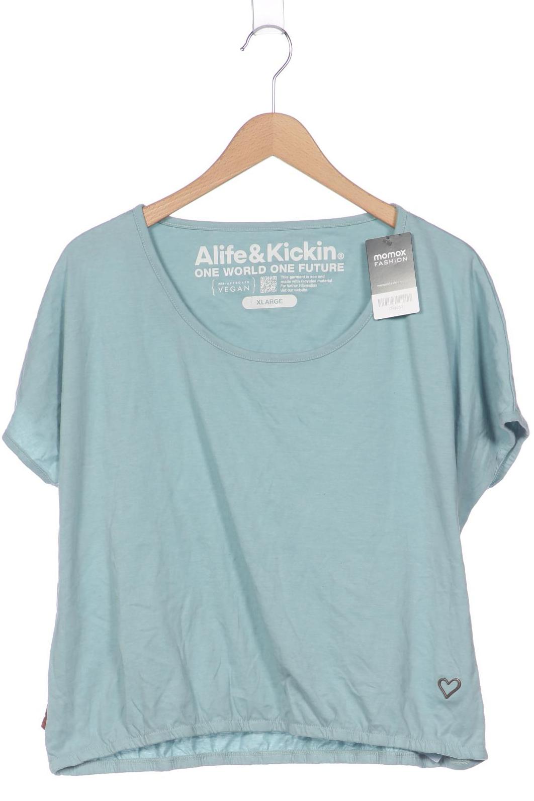 

Alife & Kickin Damen T-Shirt, türkis, Gr. 44