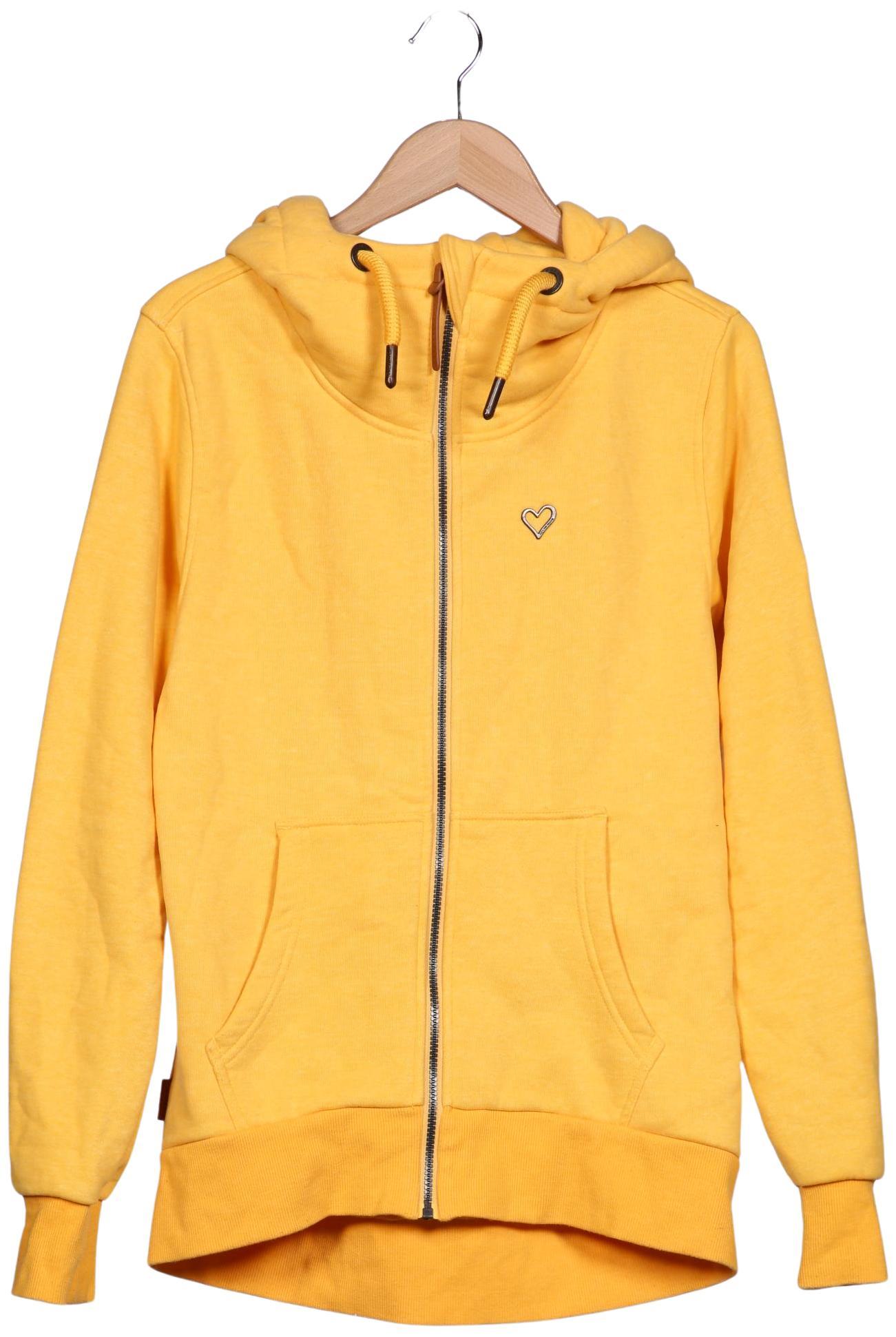 

Alife & Kickin Damen Kapuzenpullover, gelb, Gr. 42