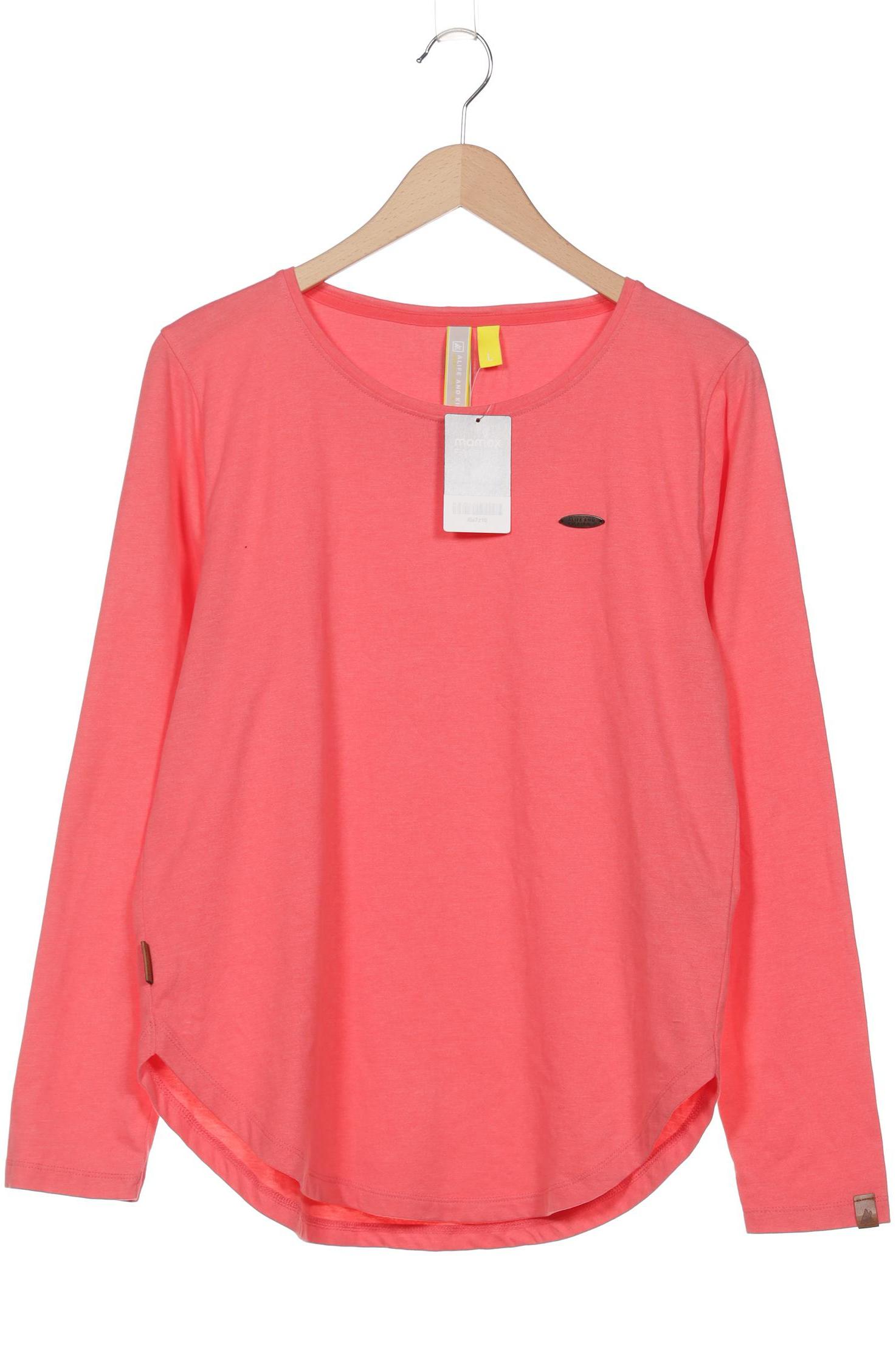 

Alife & Kickin Damen Langarmshirt, pink, Gr. 42