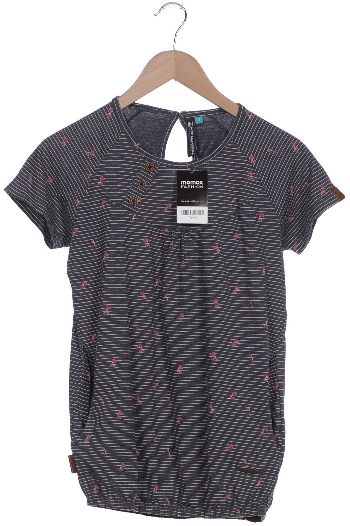 

Alife & Kickin Damen T-Shirt, grau, Gr. 36