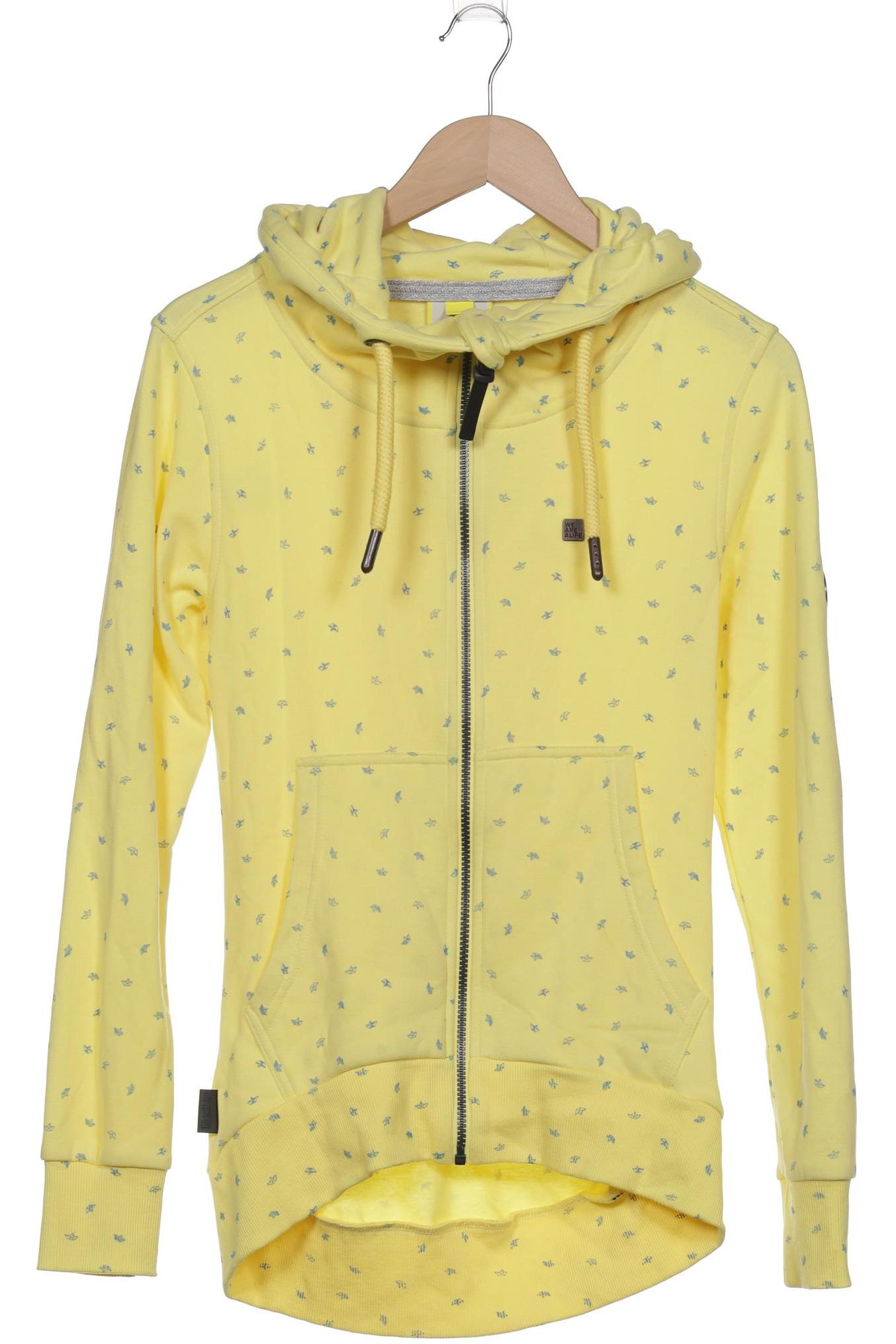 

Alife & Kickin Damen Kapuzenpullover, gelb, Gr. 36