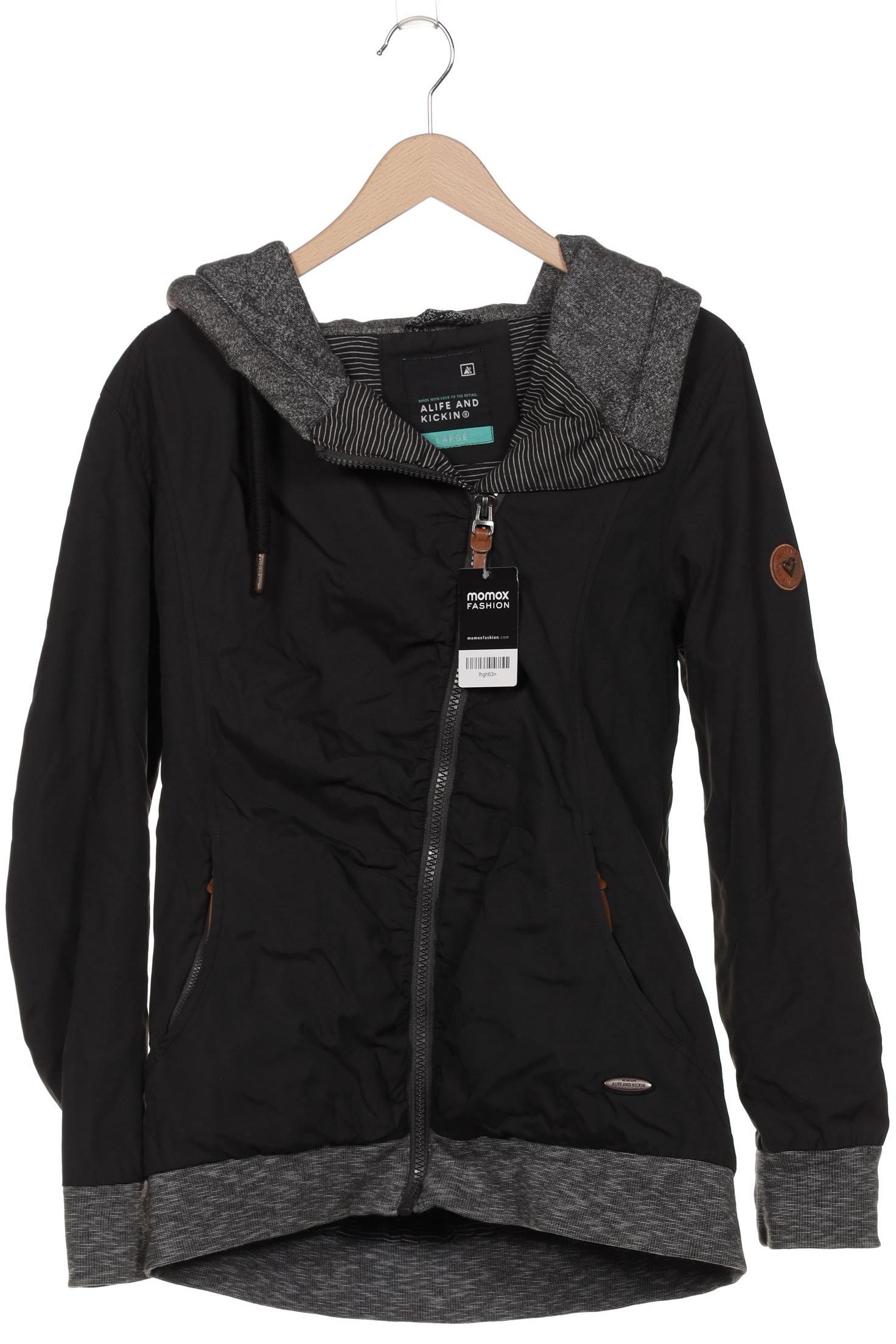 

Alife & Kickin Damen Jacke, schwarz, Gr. 42