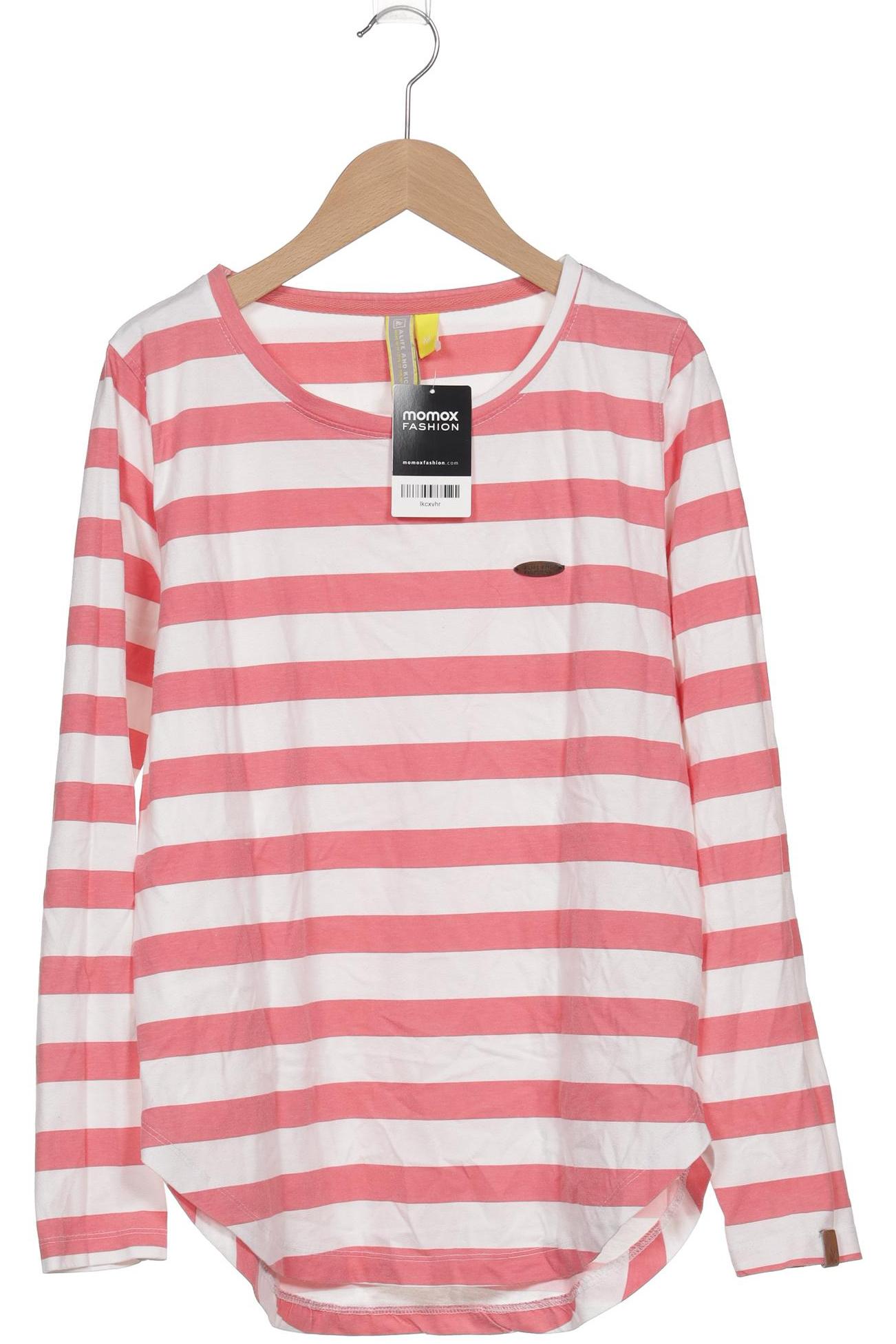 

Alife & Kickin Damen Langarmshirt, rot, Gr. 38