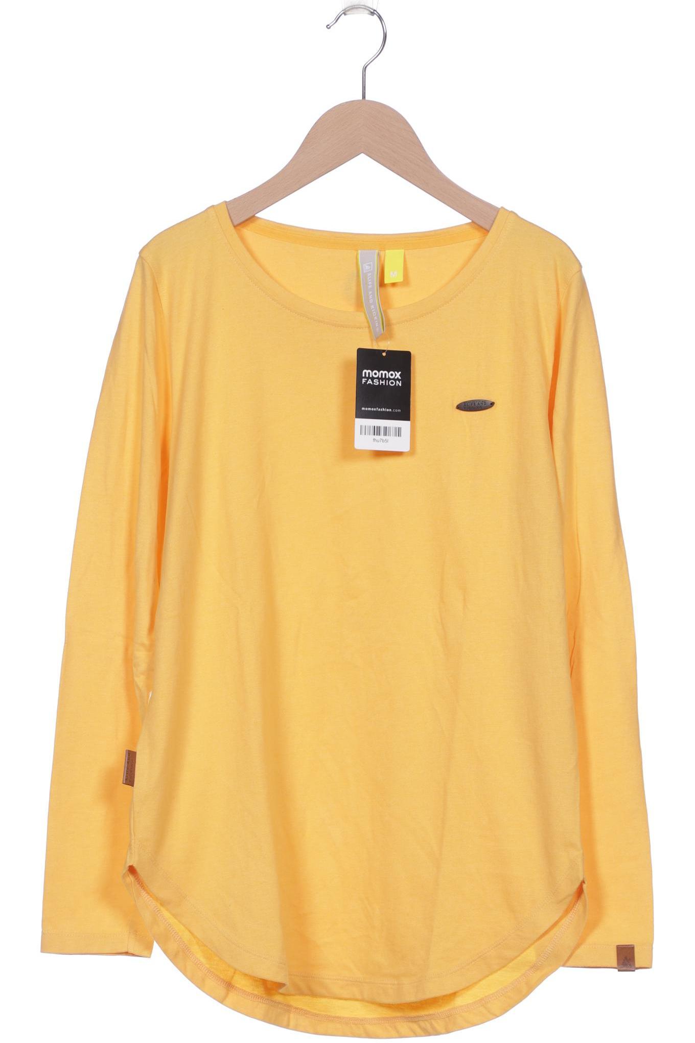 

Alife & Kickin Damen Langarmshirt, gelb, Gr. 38