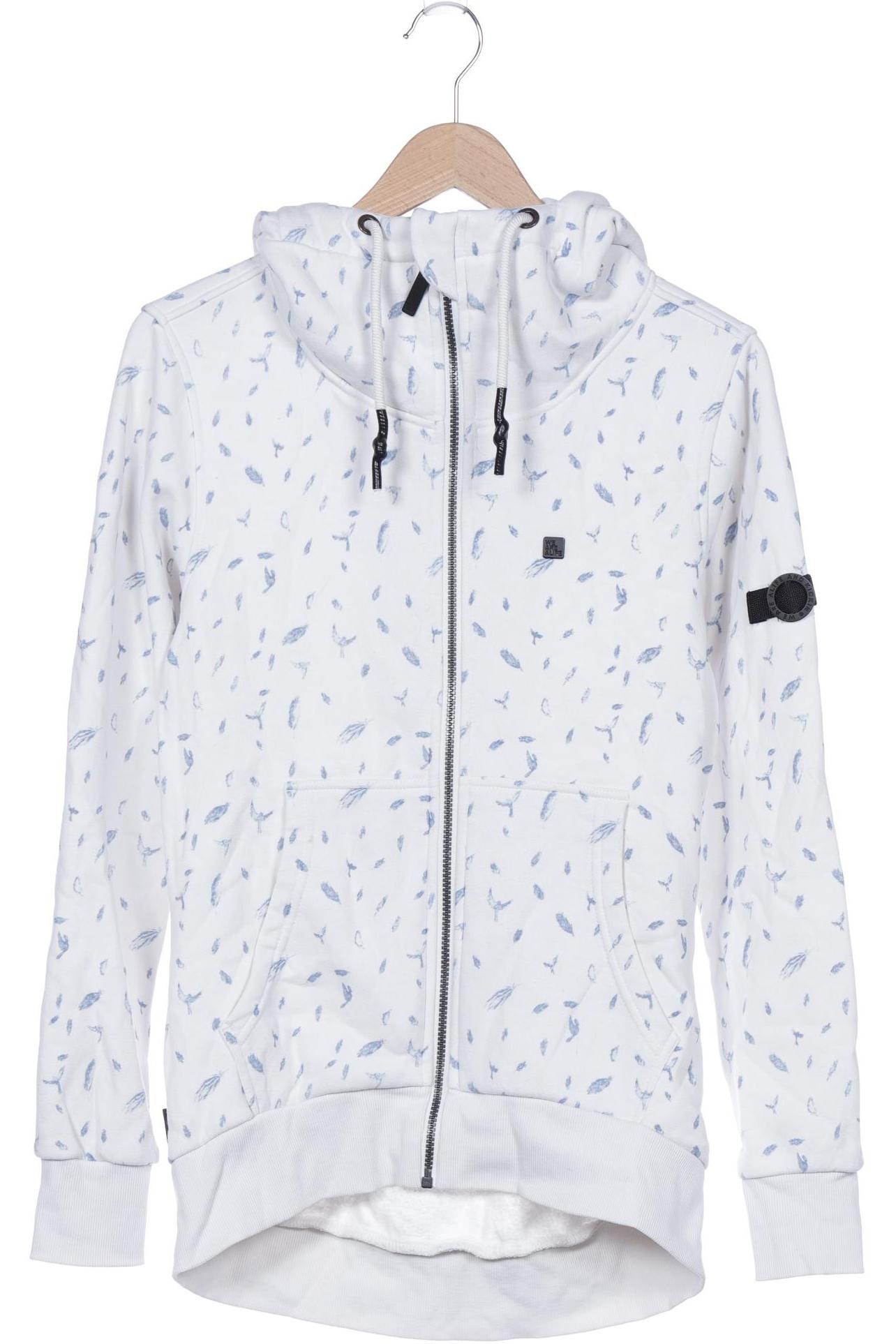 

Alife & Kickin Damen Kapuzenpullover, weiß
