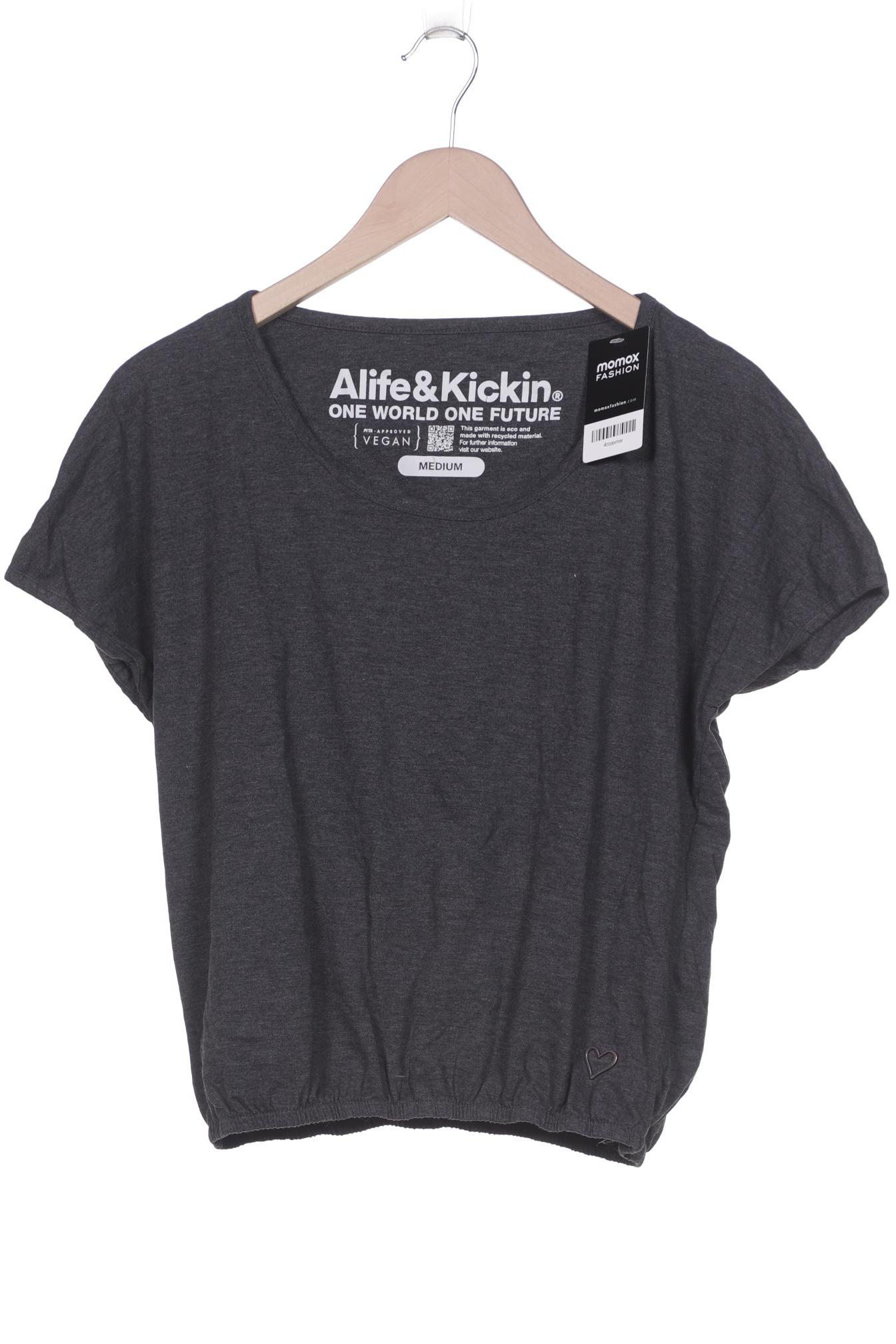 

Alife & Kickin Damen T-Shirt, grau, Gr. 38