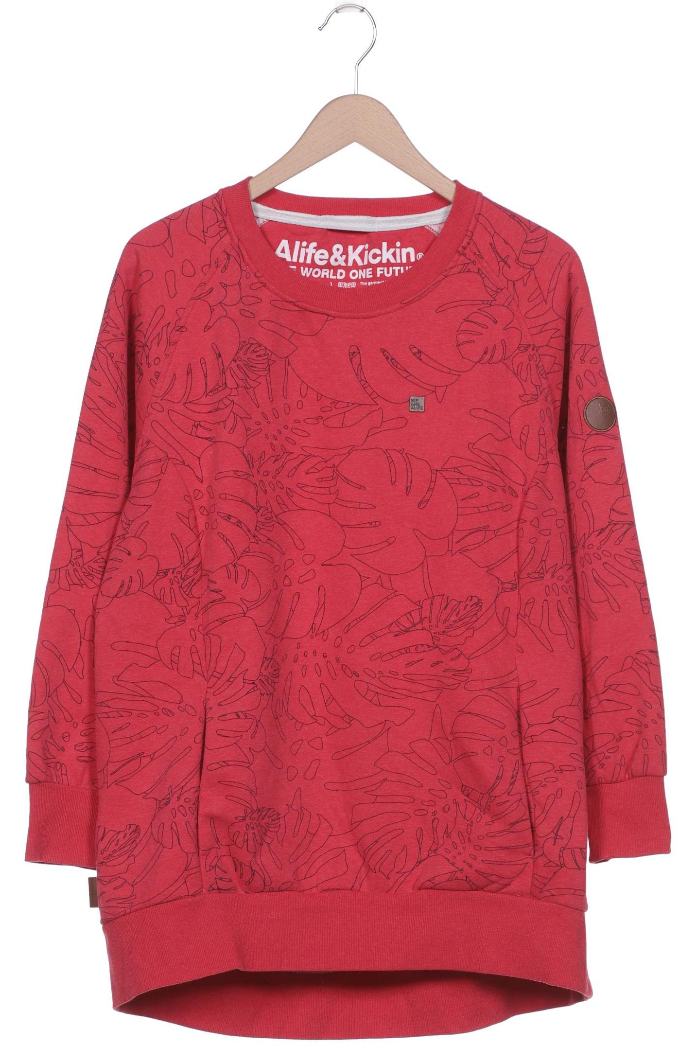 

Alife & Kickin Damen Sweatshirt, rot, Gr. 42
