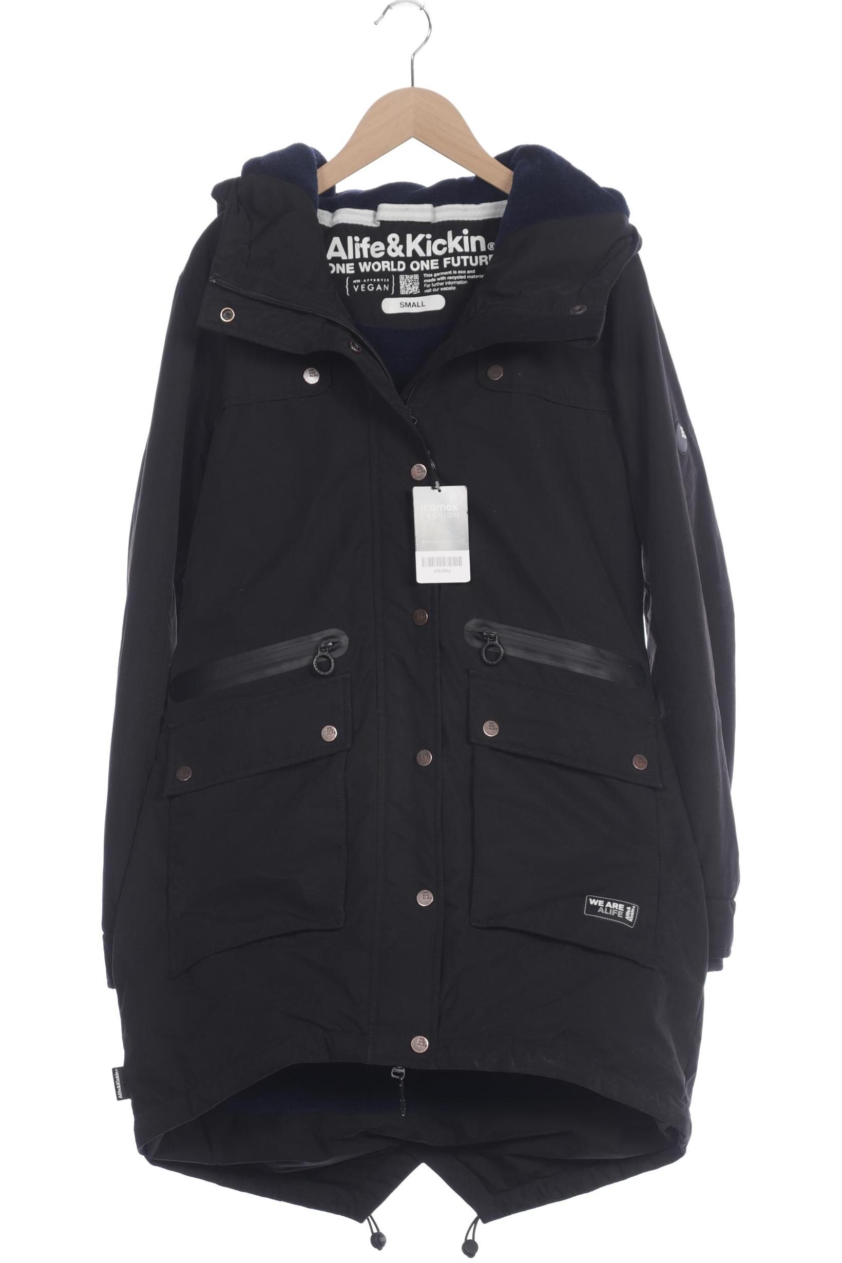 

Alife & Kickin Damen Mantel, schwarz, Gr. 36