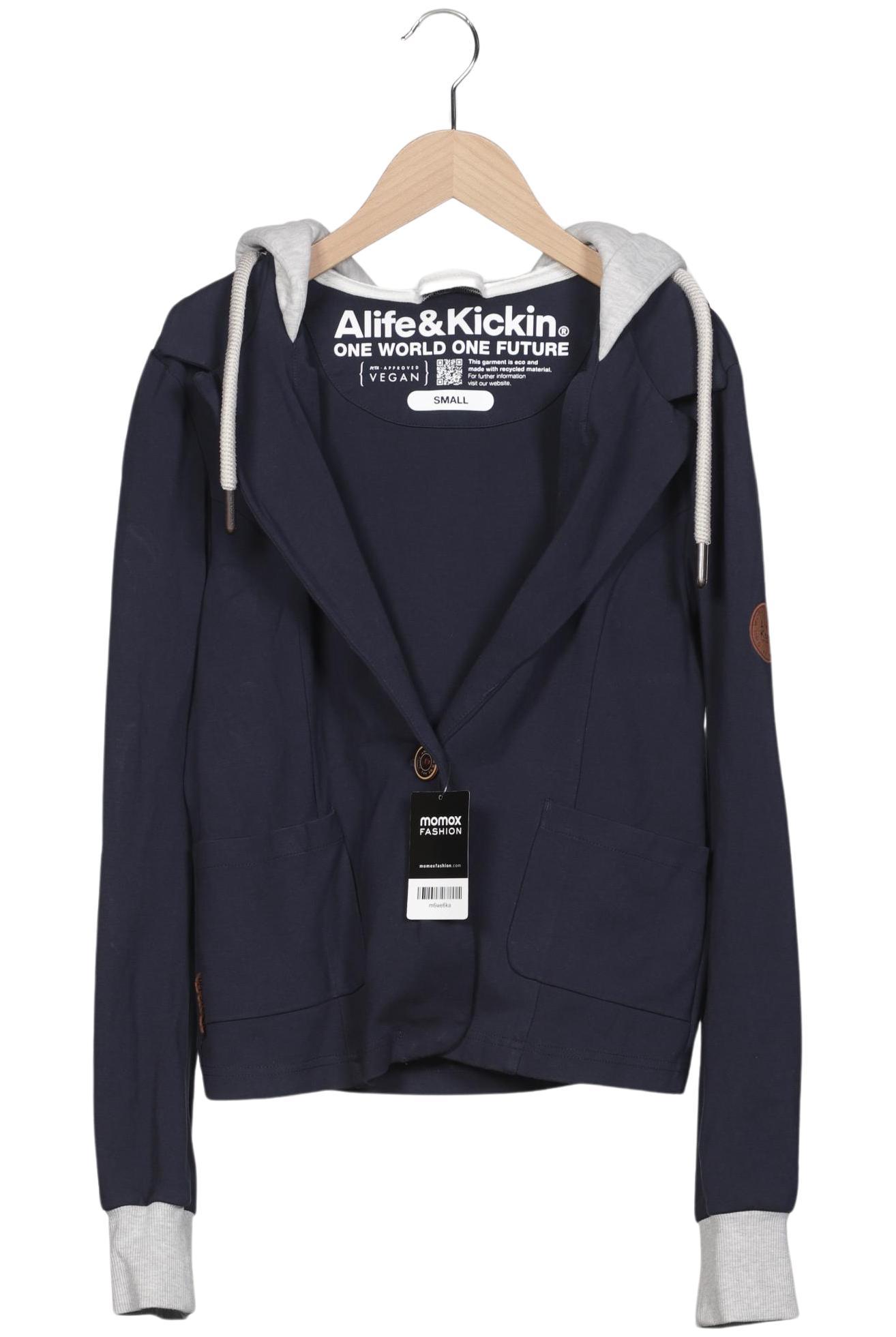 

Alife & Kickin Damen Kapuzenpullover, marineblau, Gr. 36