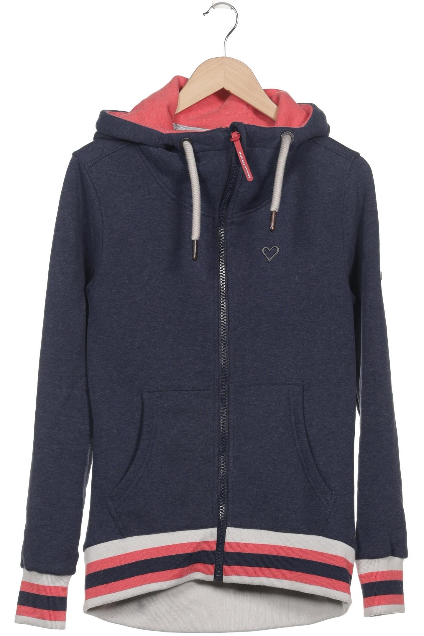 

Alife & Kickin Damen Kapuzenpullover, marineblau, Gr. 38