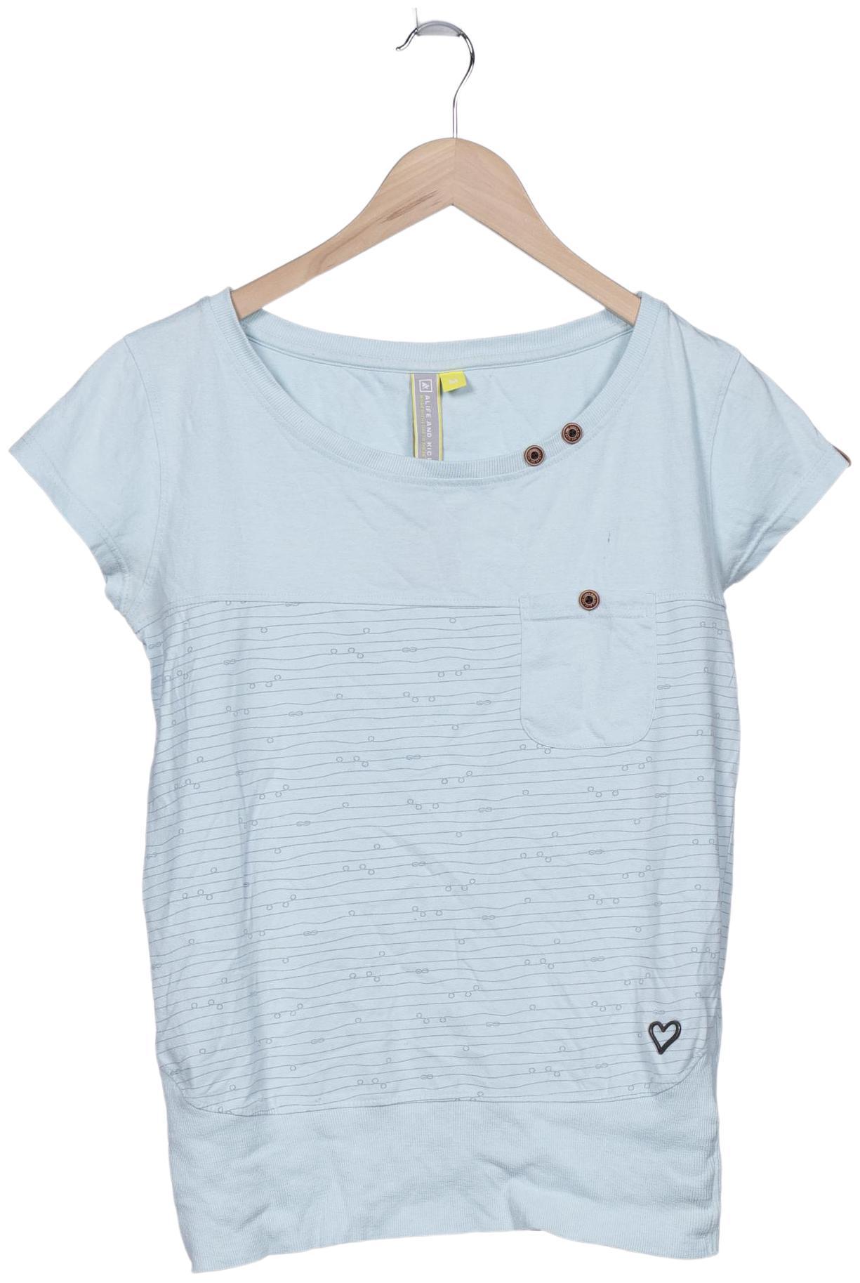 

Alife & Kickin Damen T-Shirt, hellblau, Gr. 38