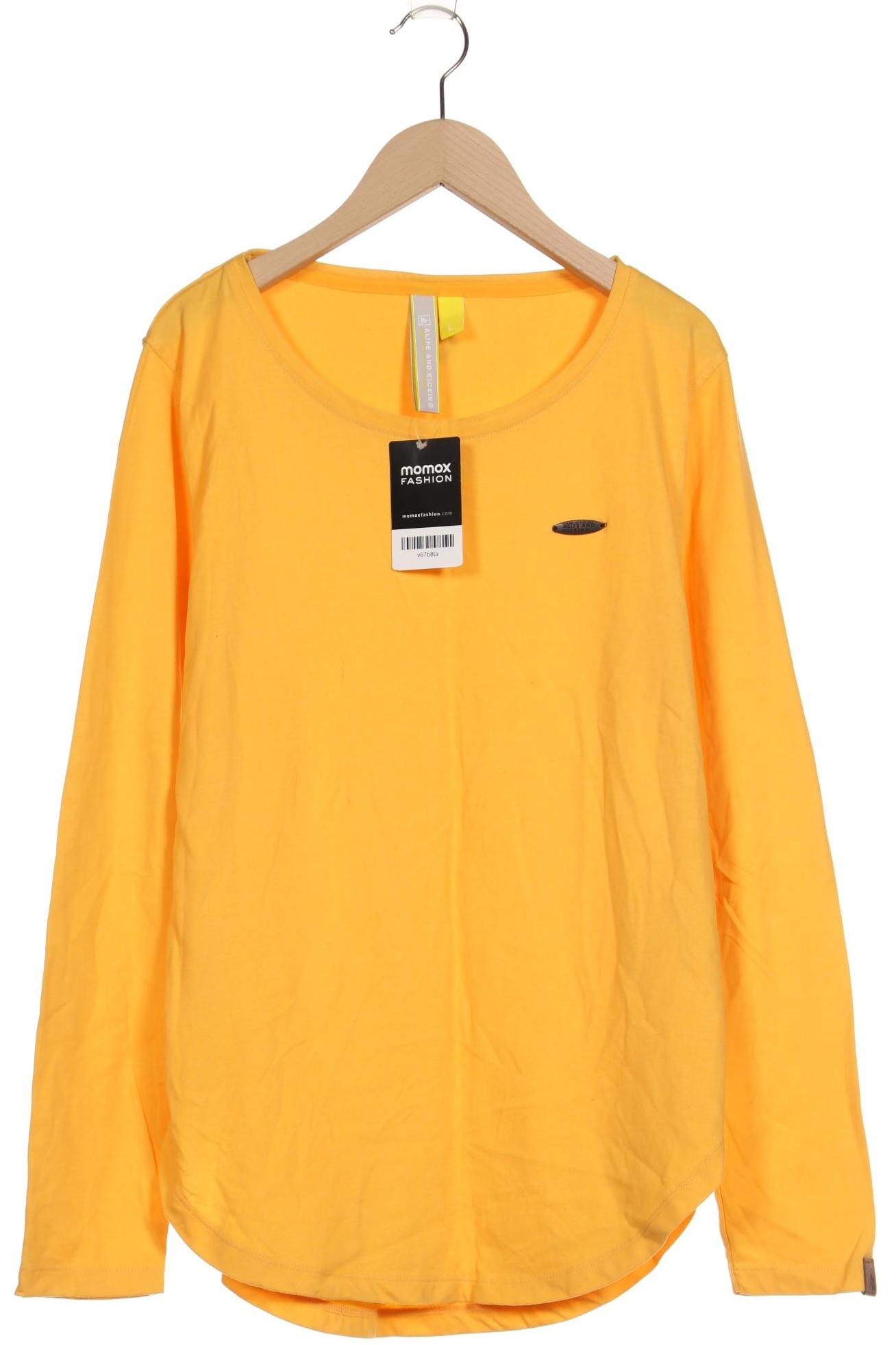 

Alife & Kickin Damen Langarmshirt, orange, Gr. 42