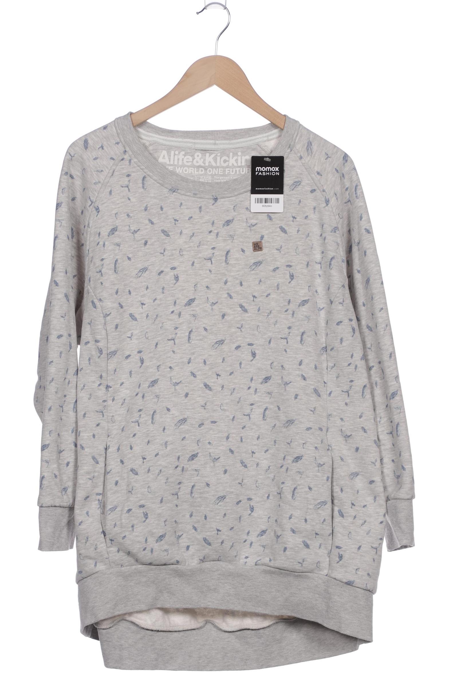 

Alife & Kickin Damen Sweatshirt, grau, Gr. 44