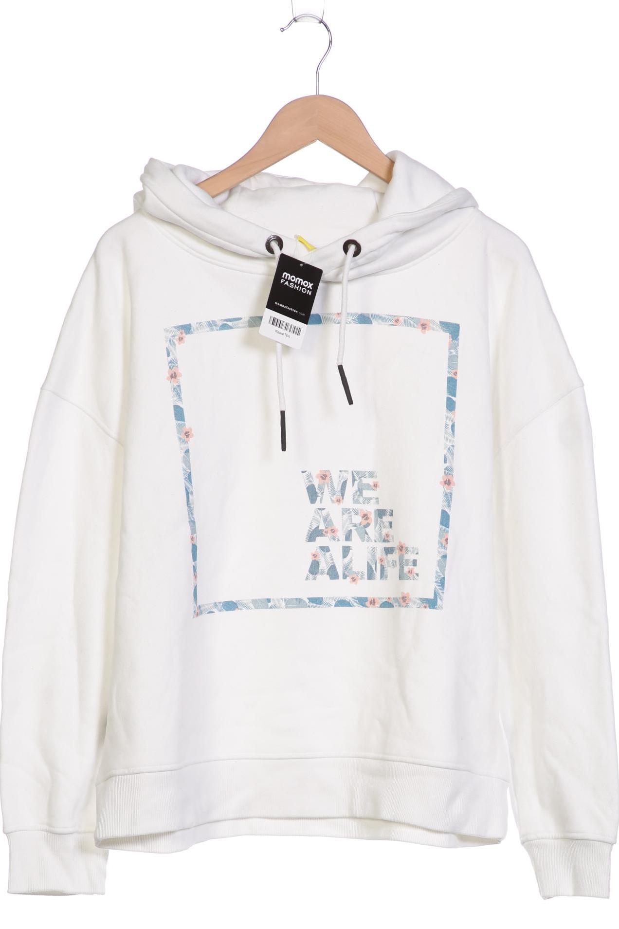 

Alife & Kickin Damen Kapuzenpullover, weiß