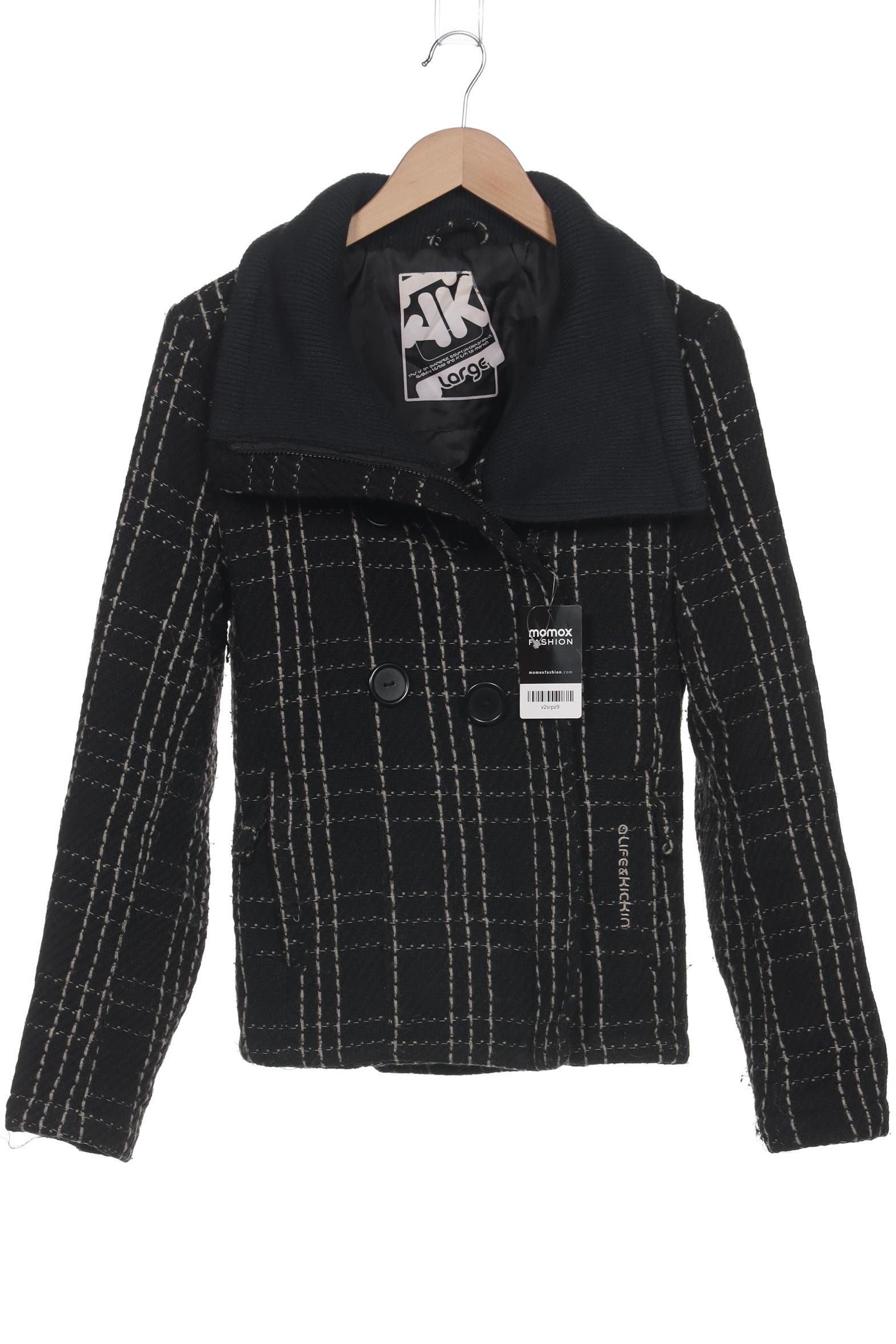 

Alife & Kickin Damen Jacke, schwarz, Gr. 42