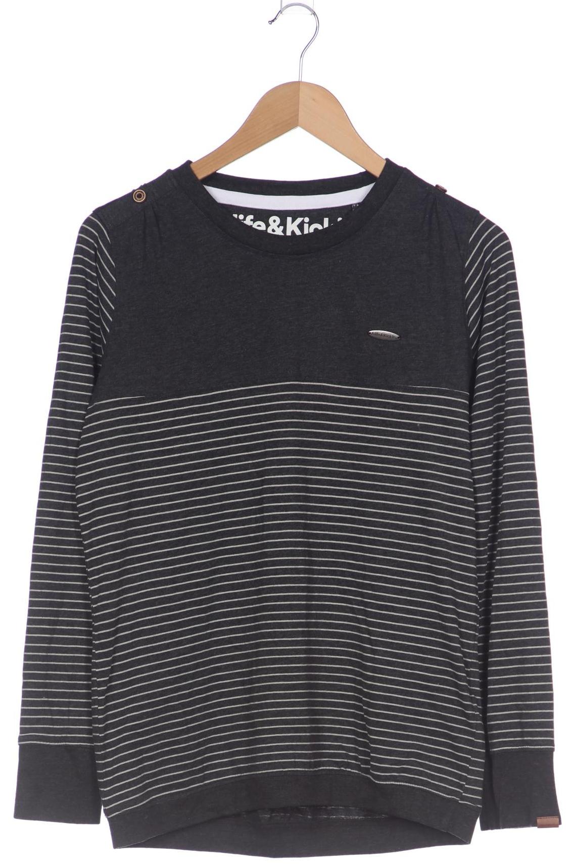 

Alife & Kickin Damen Langarmshirt, grau, Gr. 42