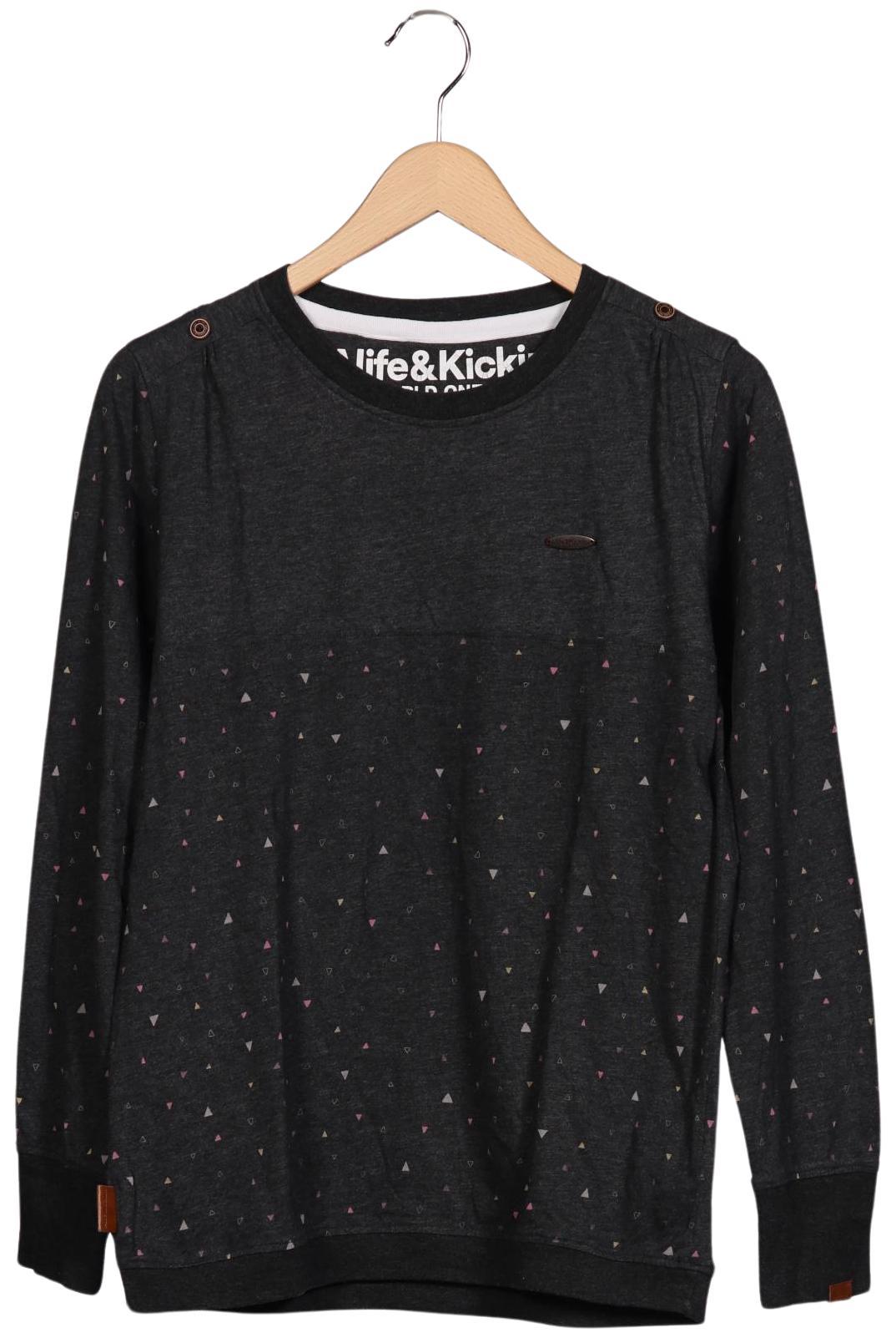 

Alife & Kickin Damen Langarmshirt, grau, Gr. 44