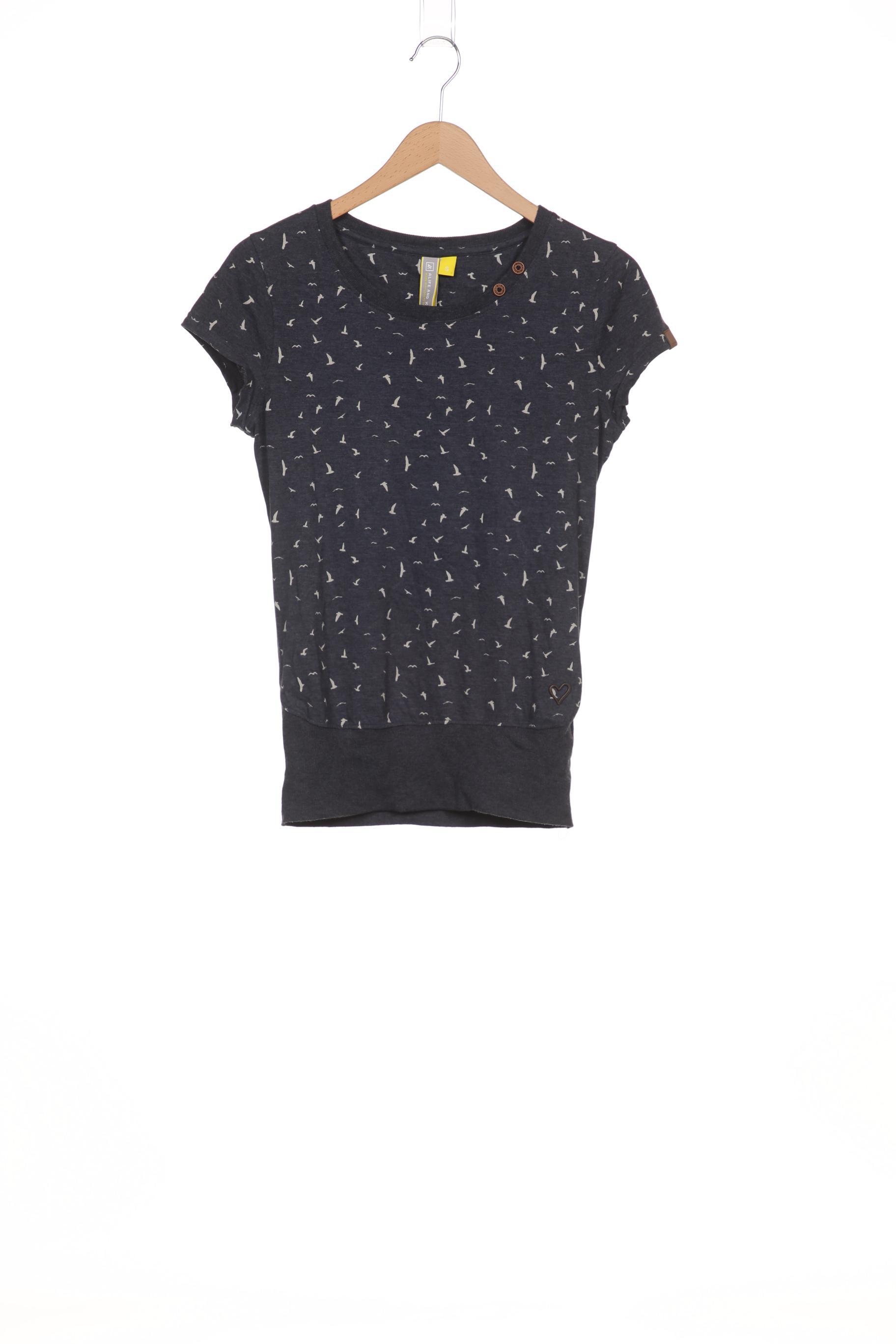 

Alife & Kickin Damen T-Shirt, blau, Gr. 36