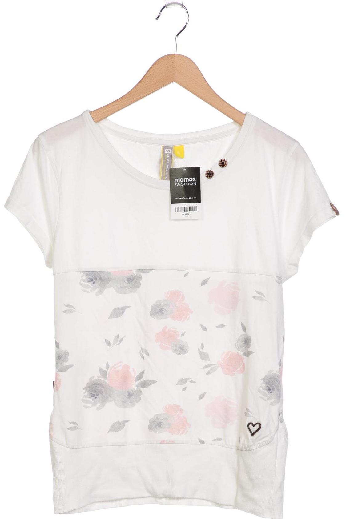 

Alife & Kickin Damen T-Shirt, weiß, Gr. 42