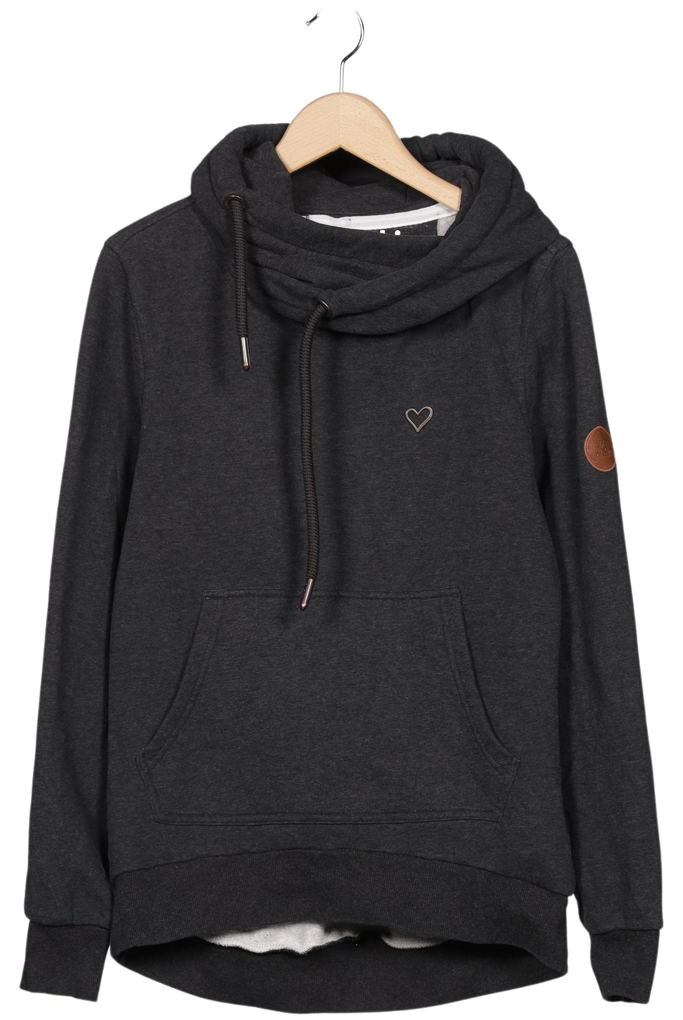 

Alife & Kickin Damen Kapuzenpullover, grau, Gr. 42