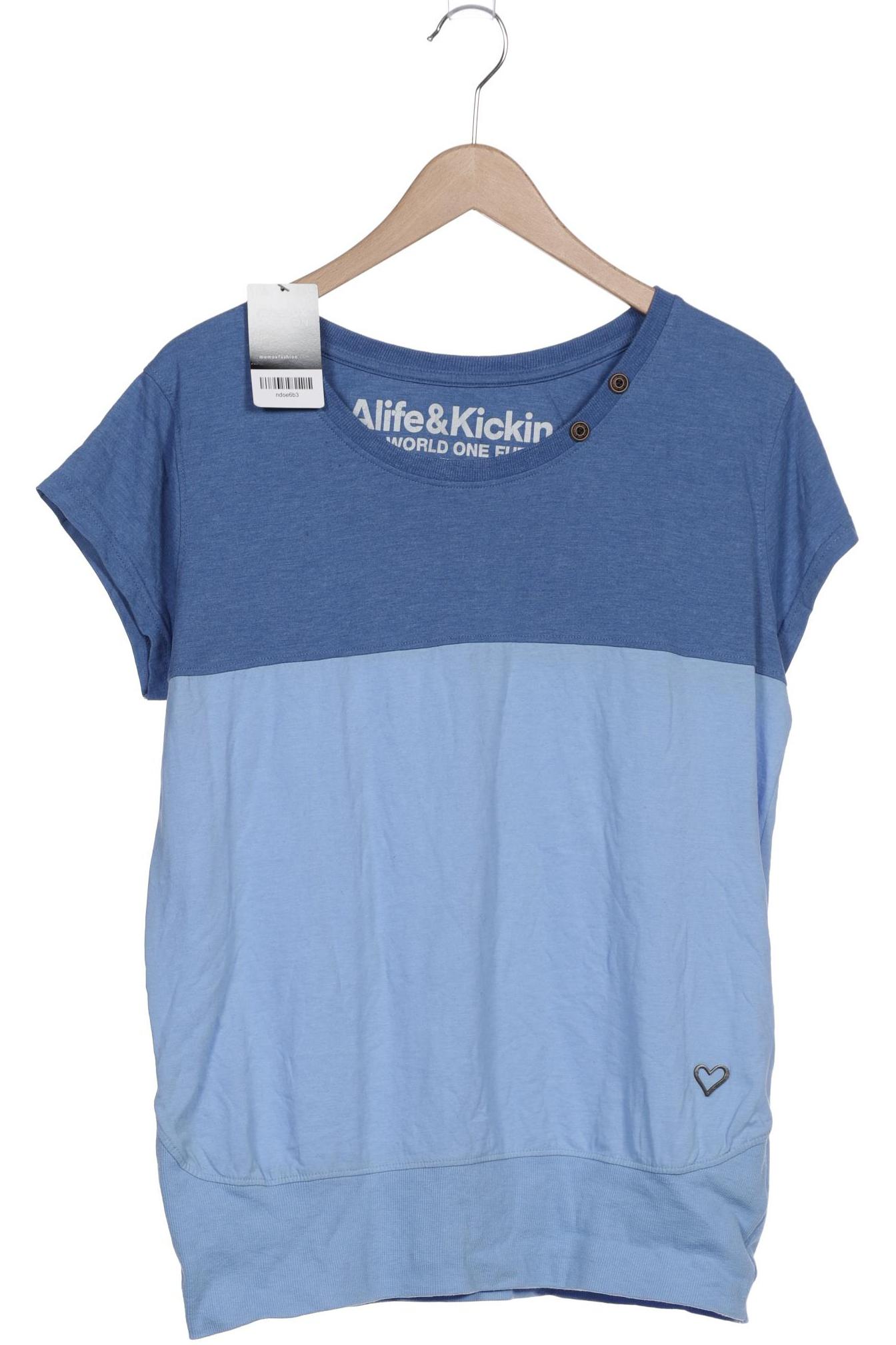 

Alife & Kickin Damen T-Shirt, blau, Gr. 44