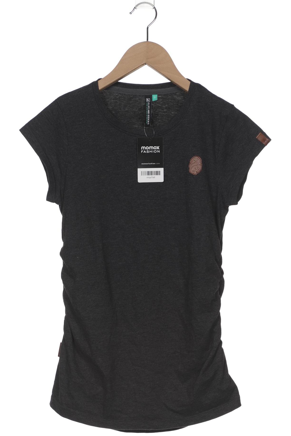 

Alife & Kickin Damen T-Shirt, grau, Gr. 36