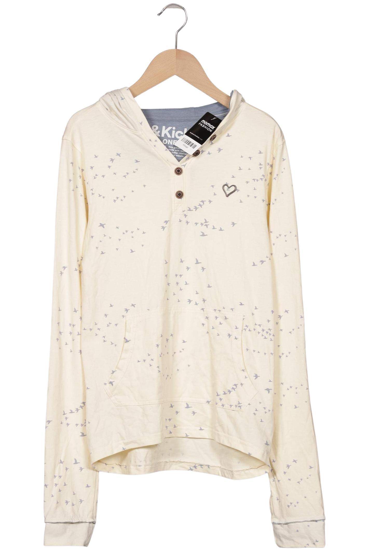 

Alife & Kickin Damen Kapuzenpullover, cremeweiß, Gr. 36