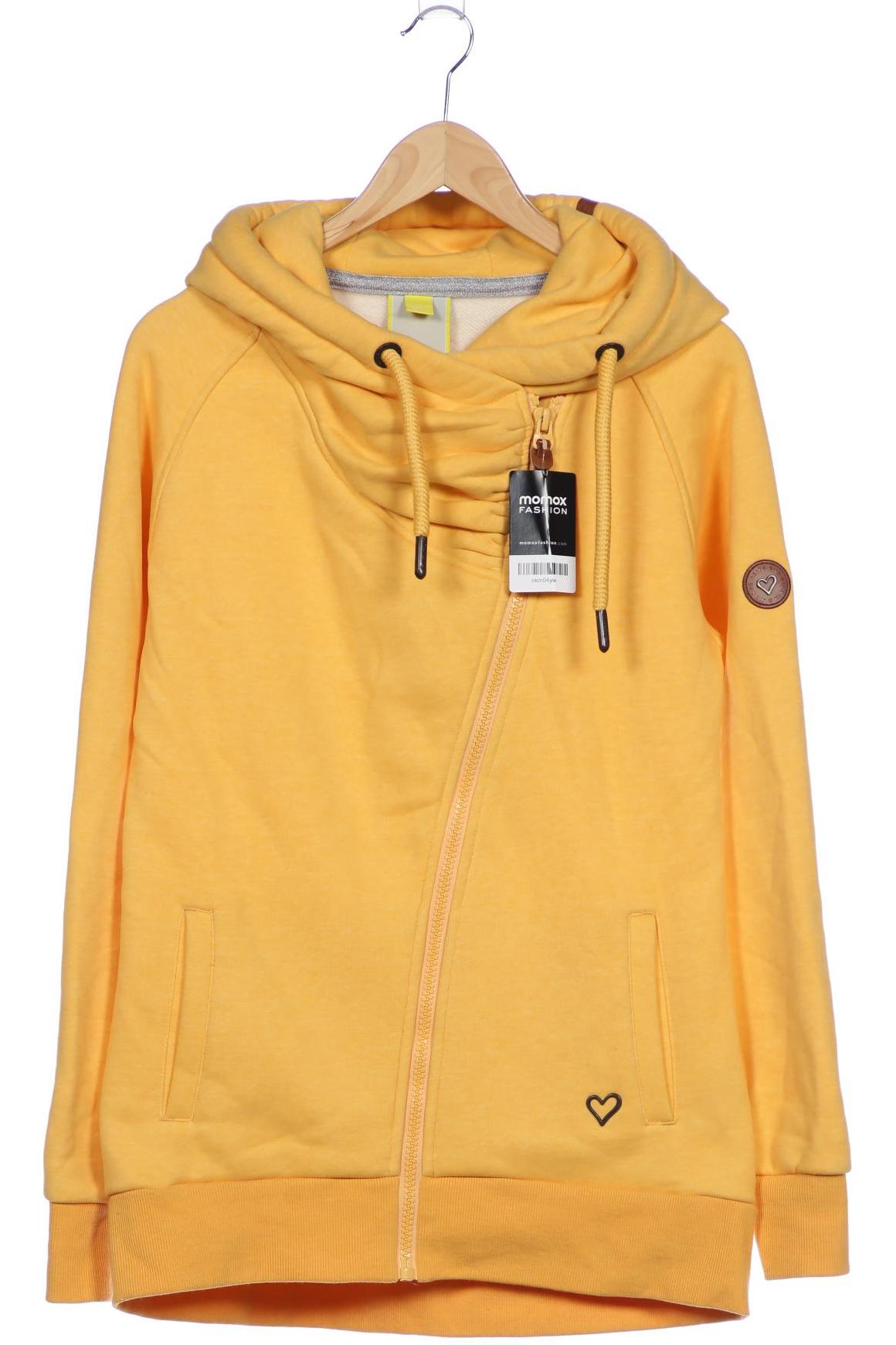 

Alife & Kickin Damen Kapuzenpullover, gelb, Gr. 44