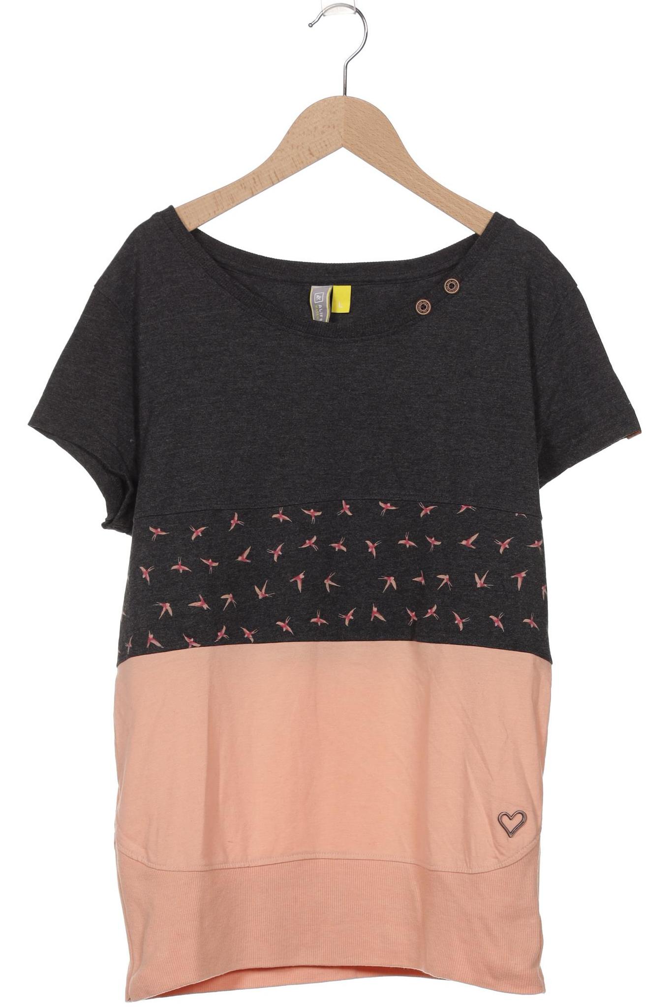 

Alife & Kickin Damen T-Shirt, grau, Gr. 42