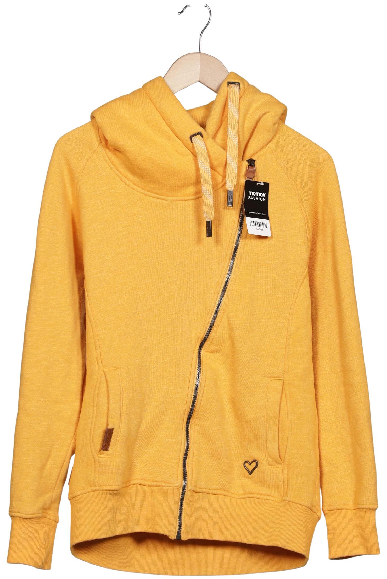 

Alife & Kickin Damen Kapuzenpullover, gelb, Gr. 38