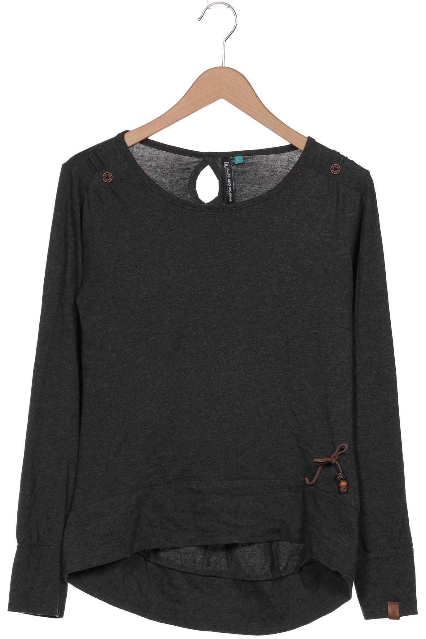 

Alife & Kickin Damen Langarmshirt, grau