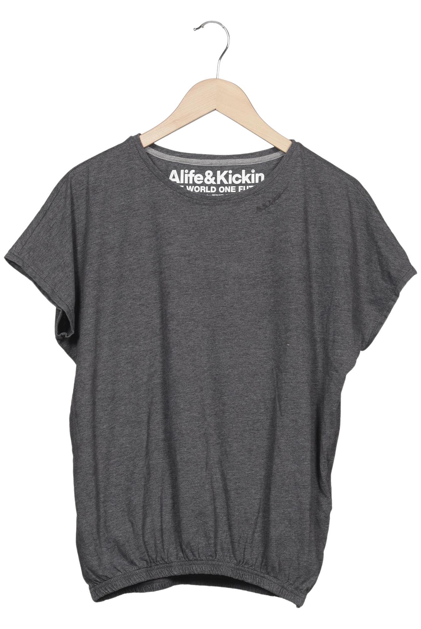 

Alife & Kickin Damen T-Shirt, grau, Gr. 36