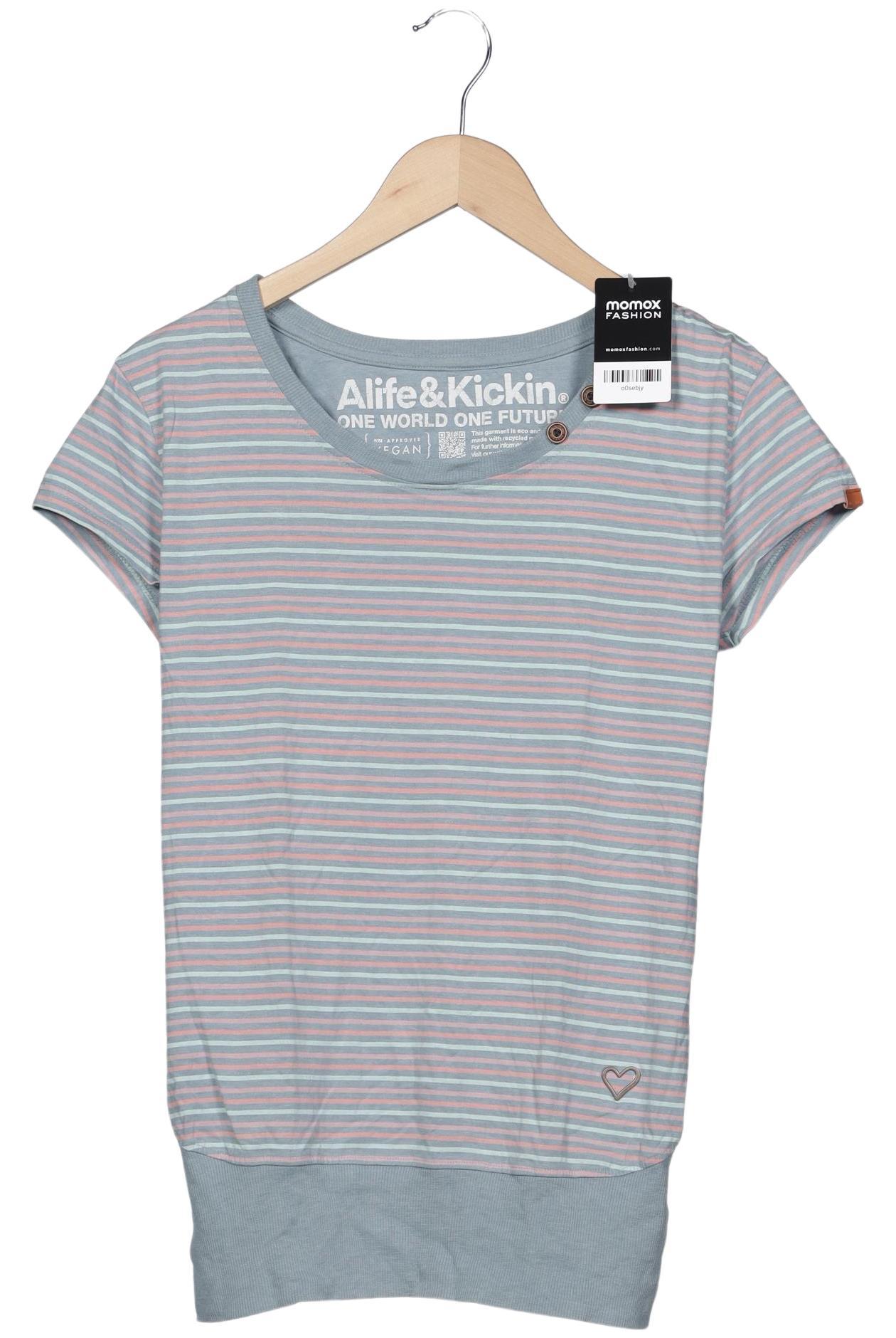 

Alife & Kickin Damen T-Shirt, blau, Gr. 38