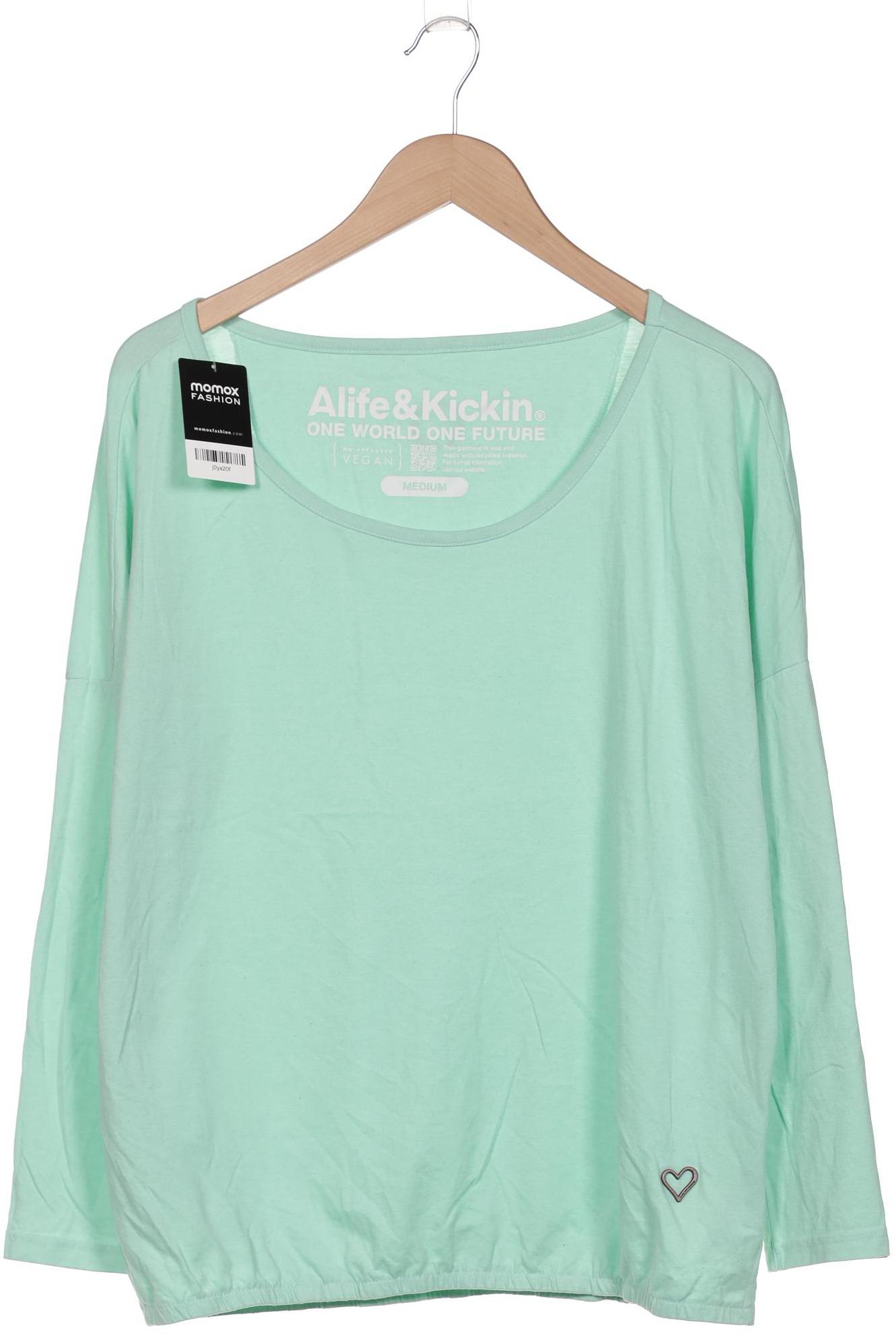 

Alife & Kickin Damen Langarmshirt, hellgrün, Gr. 38